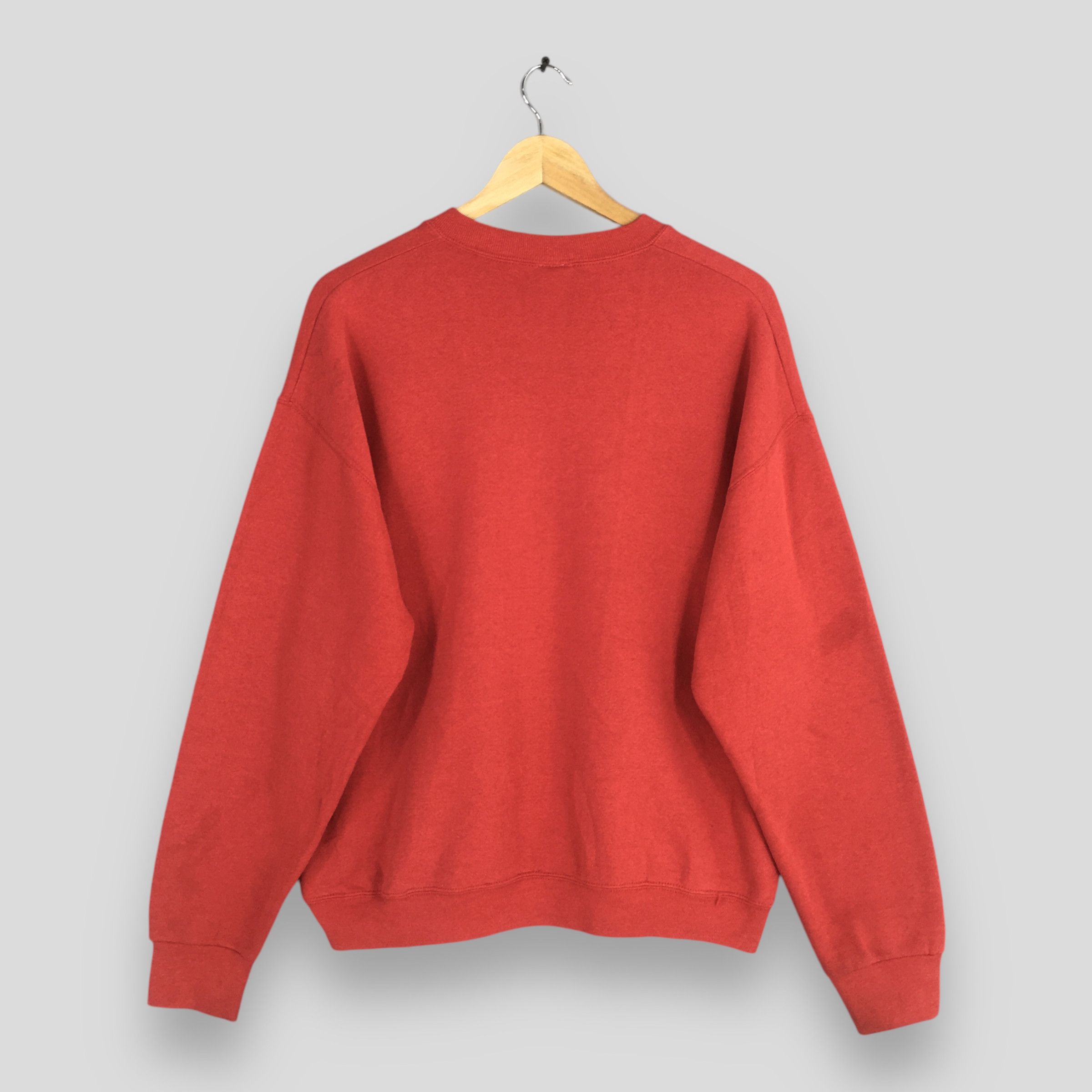 Guess × Vintage Vintage 90's Guess Jeans Red Sweatshirt Large Size US L / EU 52-54 / 3 - 7 Thumbnail