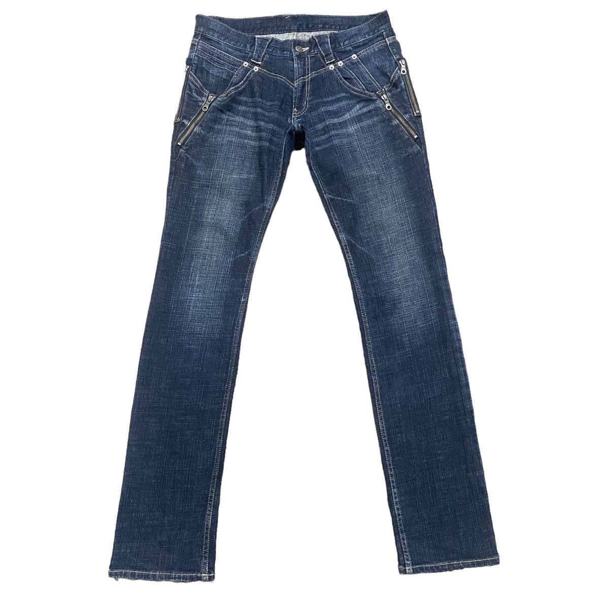 PPFM PPFM Cyber Denim Skinny Jeans Zipper Size US 30 / EU 46 - 1 Thumbnail