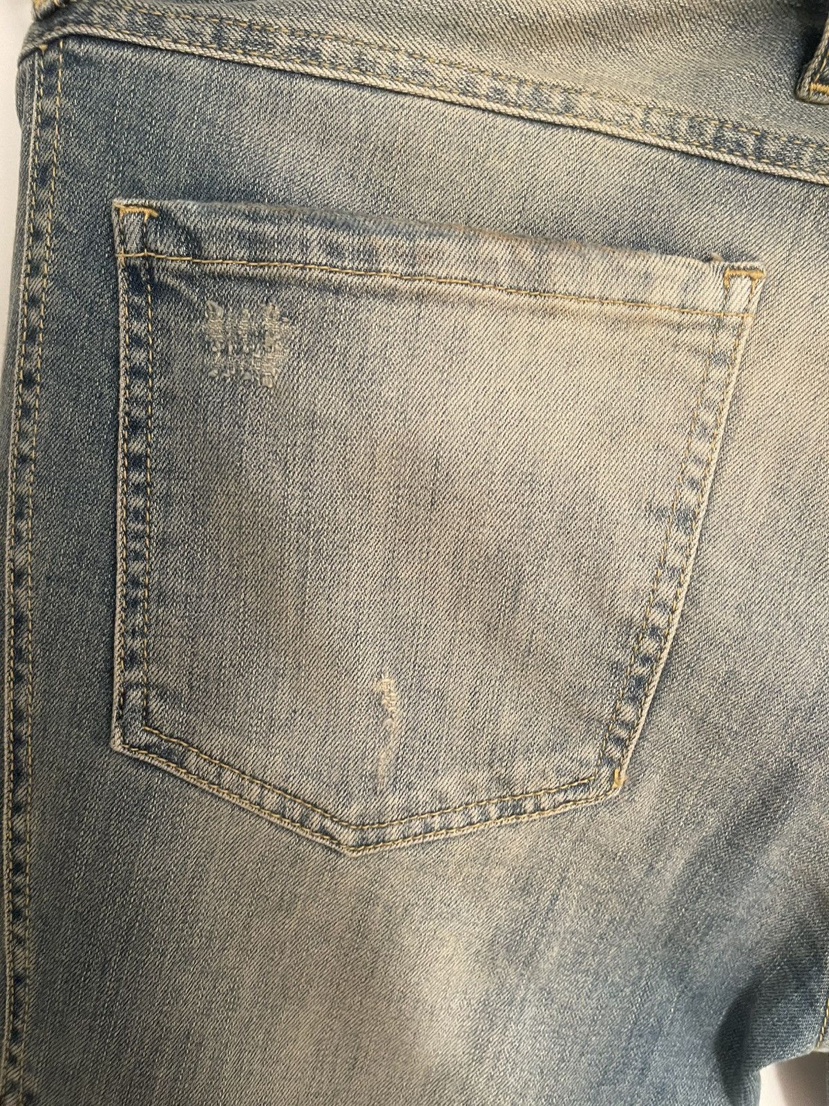 Represent Clo. Vintage Represent Biker Denim 34 Gently Used Size US 34 / EU 50 - 8 Thumbnail