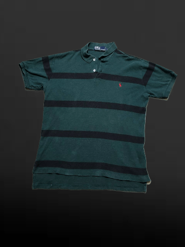 Polo Ralph Lauren Polo Ralph Lauren Casual Green striped Polo Size L Size US L / EU 52-54 / 3 - 1 Thumbnail