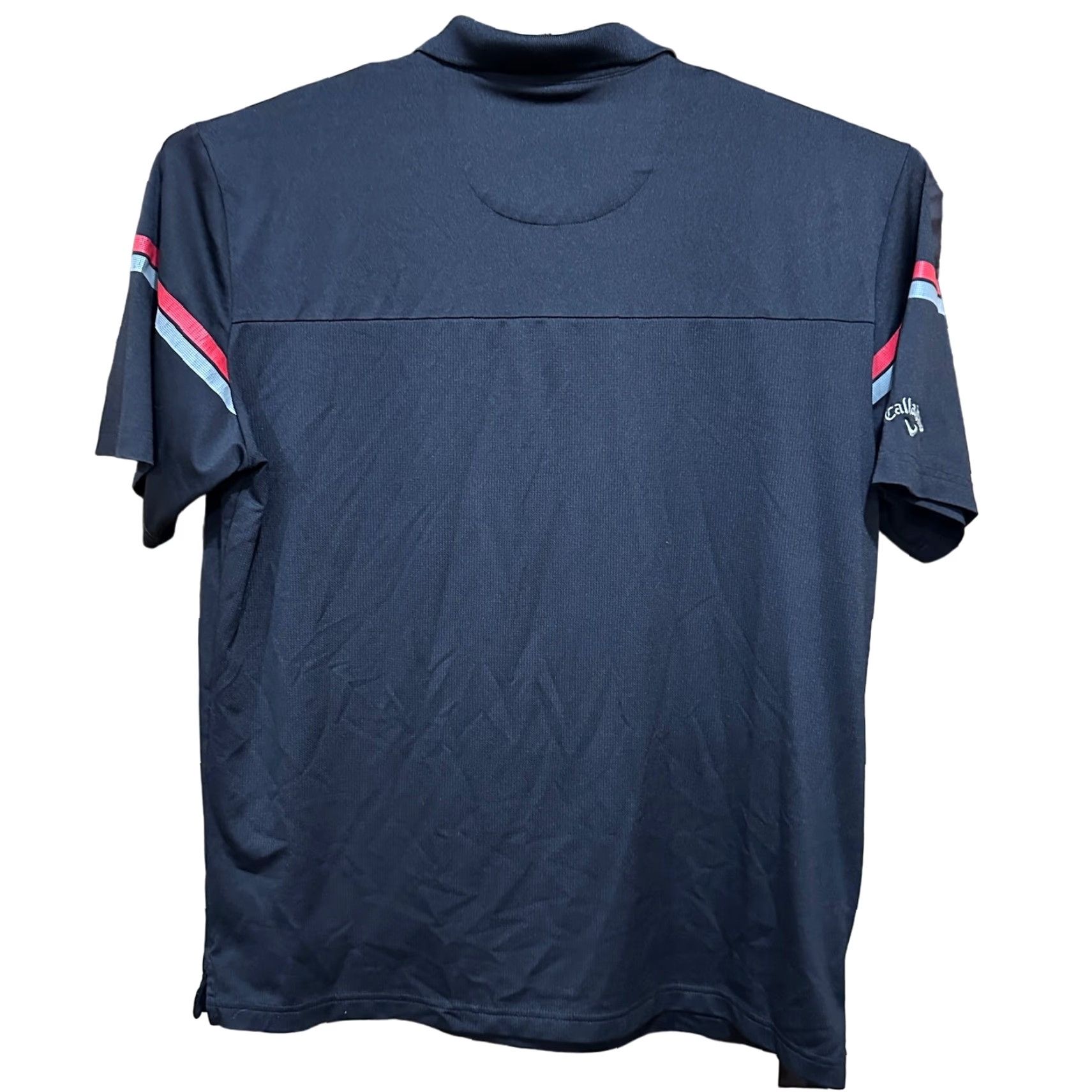 Callaway Callaway Polo Shirt XL Black Veritas Opti Dri Moisture Wicking Athleisure Golf Shirt Mens Polo (Striped) Veritas Opti Dri Size US XL / EU 56 / 4 - 2 Thumbnail
