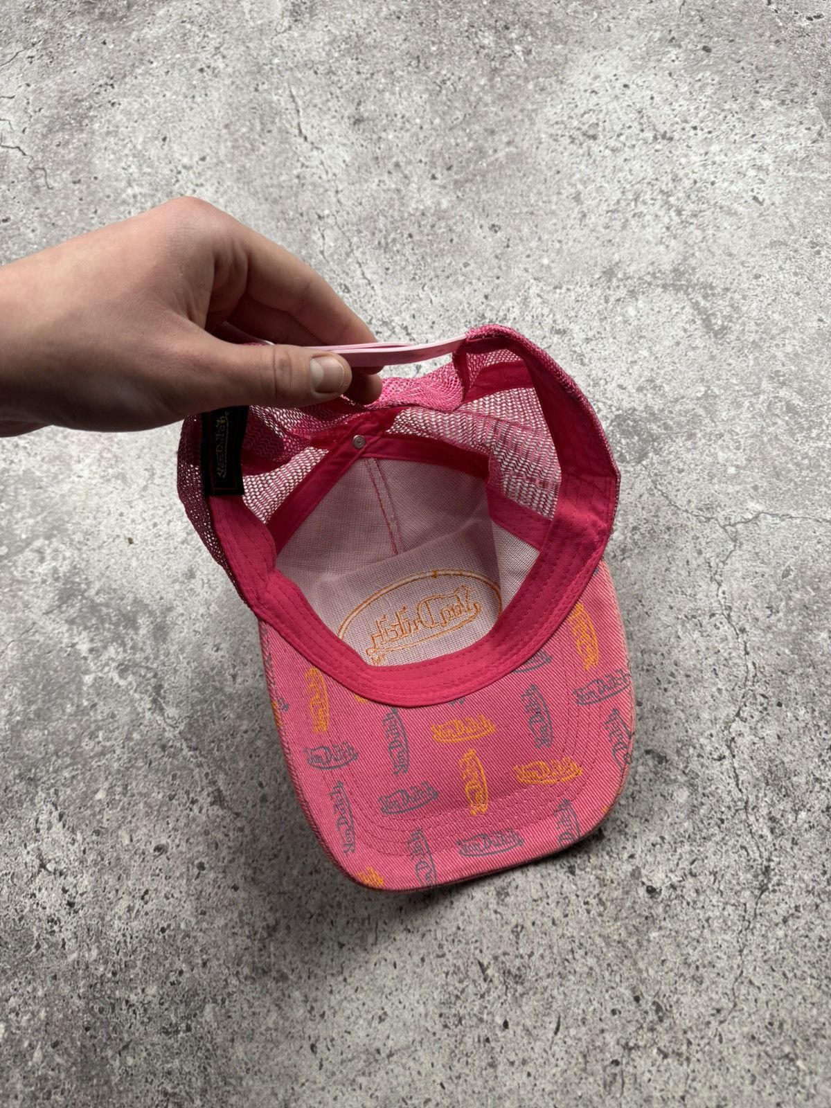 Von Dutch VINTAGE VON DUTCH Y2K PINK FADED RARE CAP 2000s JAPANESSE Size ONE SIZE - 4 Thumbnail