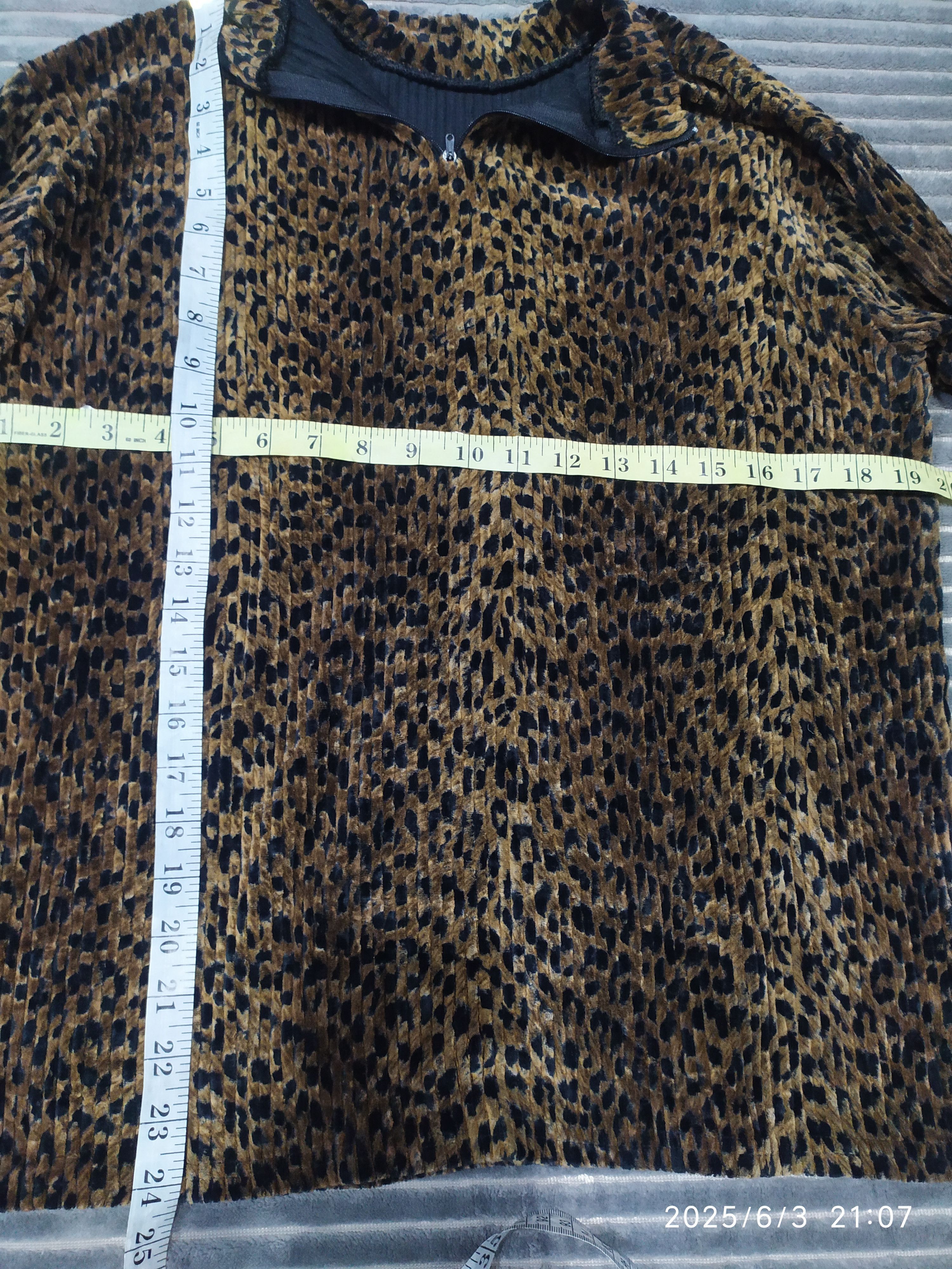 If Six Was Nine × Japanese Brand × Le Grande Bleu (L.G.B.) Japanese Leopard Long sleeve Shirt Size US S / EU 44-46 / 1 - 8 Thumbnail