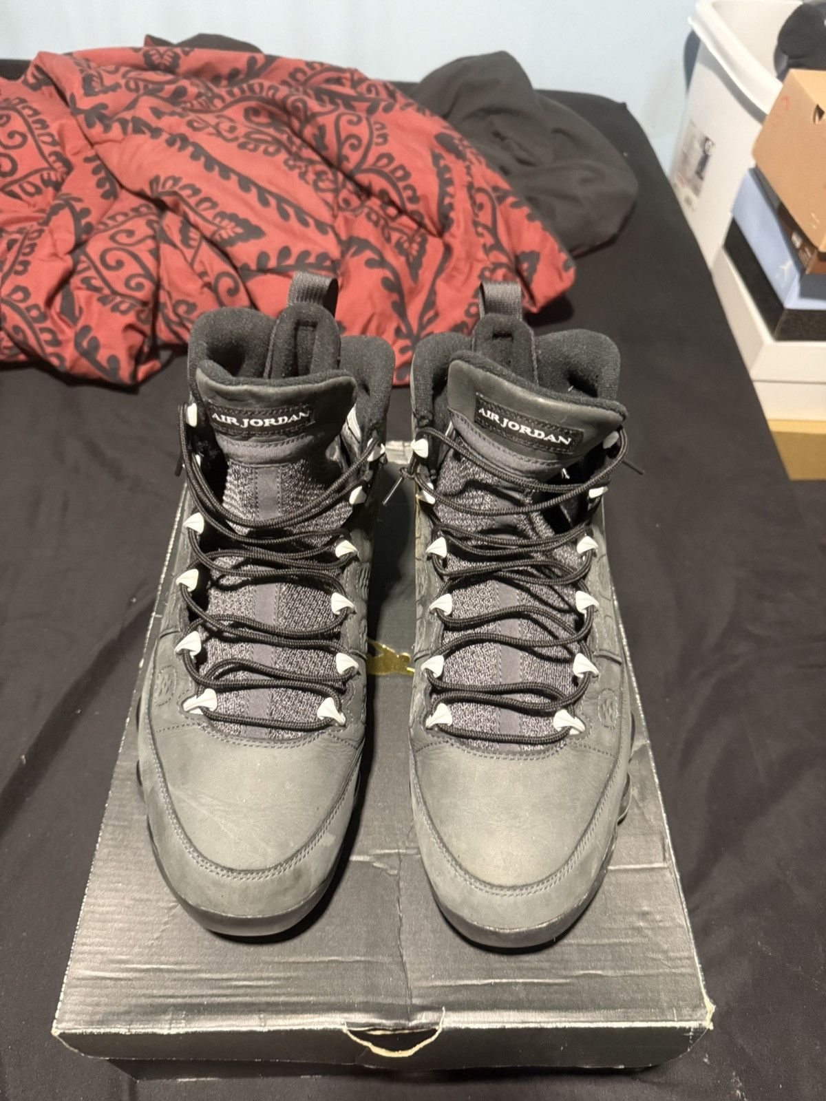 Jordan Brand air jordan 9 anthracite Size US 13 / EU 46 - 1 Thumbnail