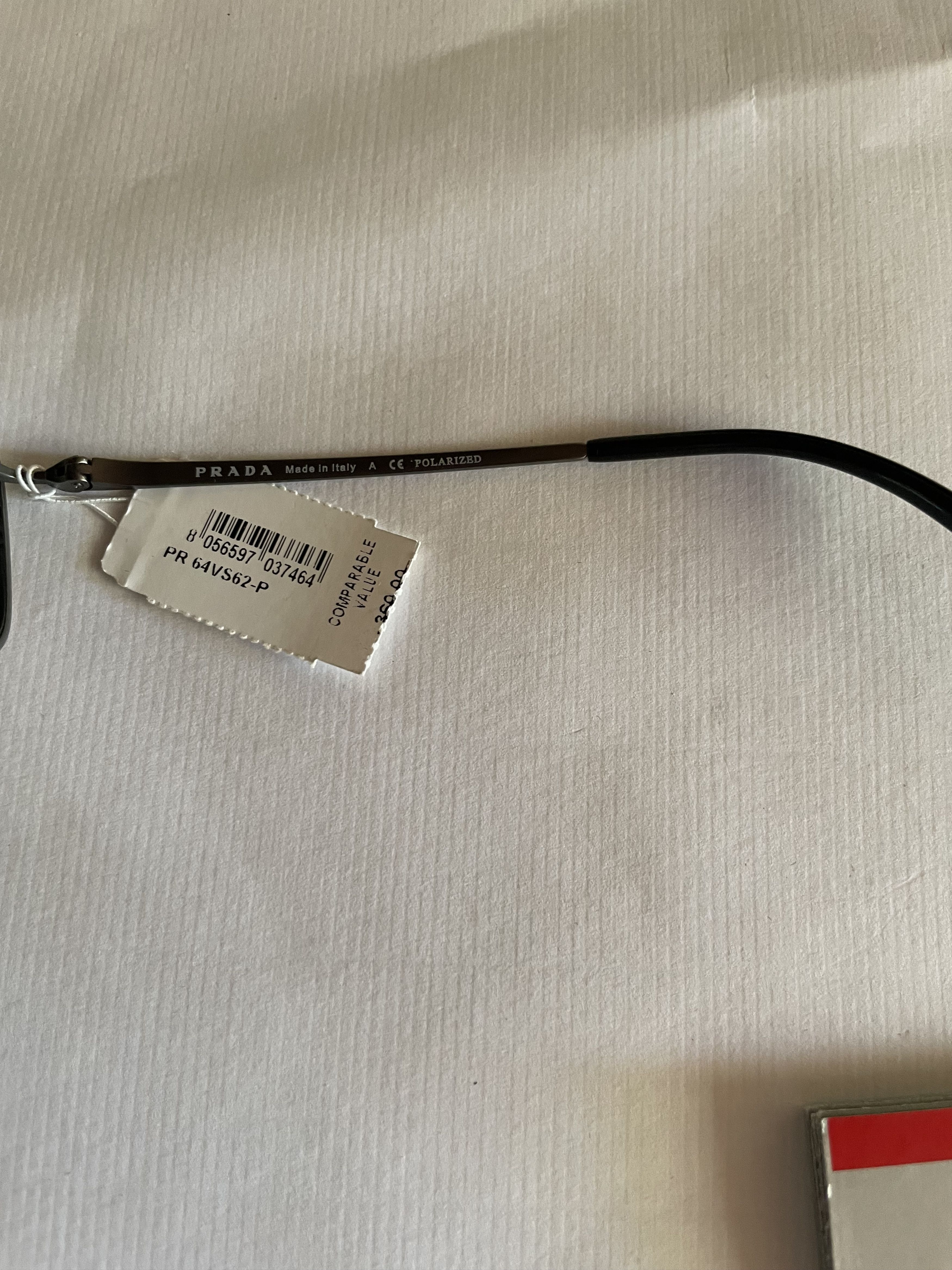 Prada Prada SPR 64V 7CQ-5X1 Polarized Unisex Sunglasses Size ONE SIZE - 9 Thumbnail
