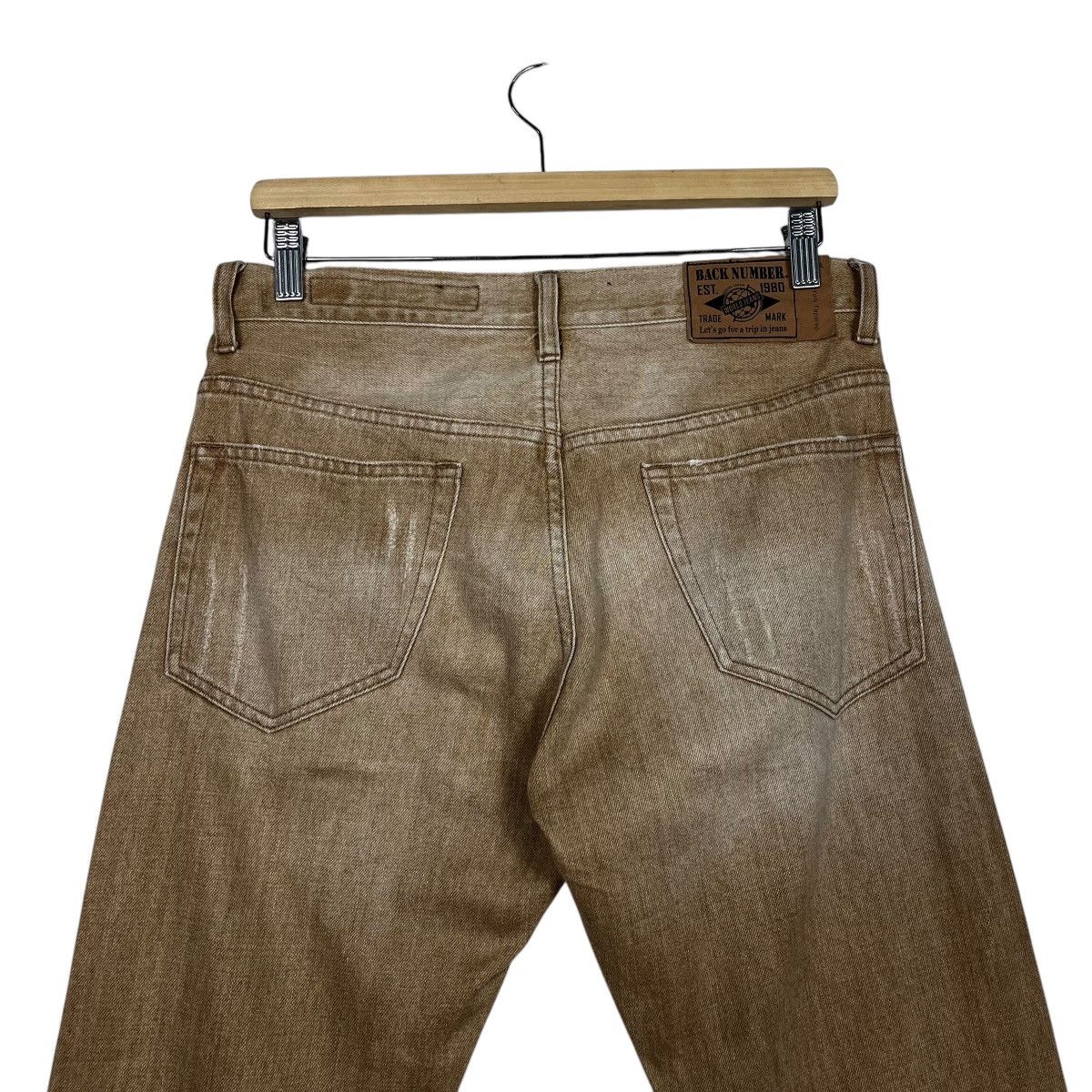 Japanese Brand Vintage Back Number Distressed Pants Size 32" / US 10 / IT 46 - 8 Thumbnail