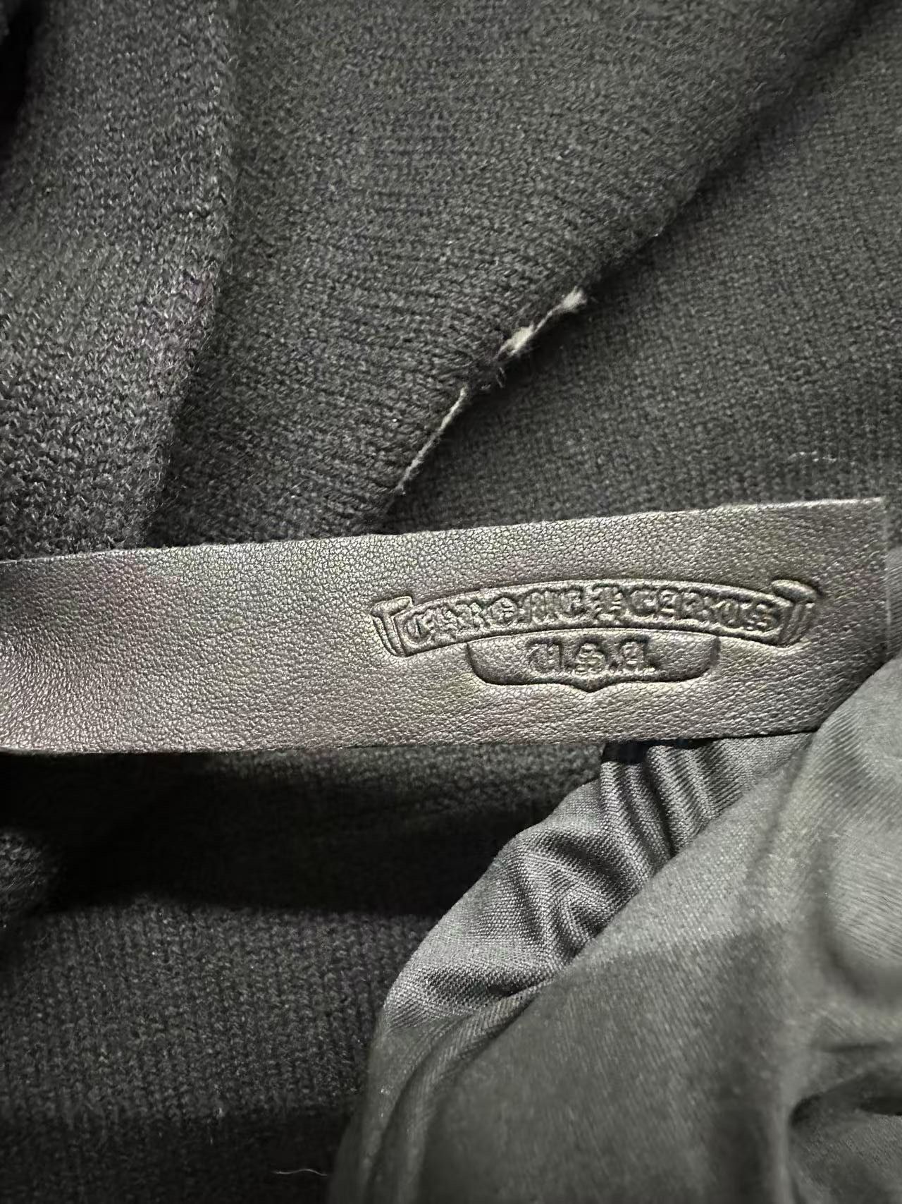 Chrome Hearts Chrome Hearts Triple Cross Embroidered Cashmere Hoodie Size US L / EU 52-54 / 3 - 4 Thumbnail