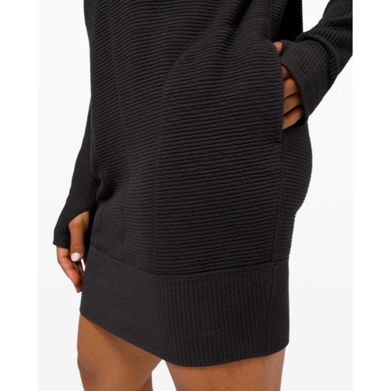 Lululemon 𝓛𝓾𝓵𝓾𝓵𝓮𝓶𝓸𝓷 Call for Cozy Dress Size S / US 4 / IT 40 - 9 Thumbnail