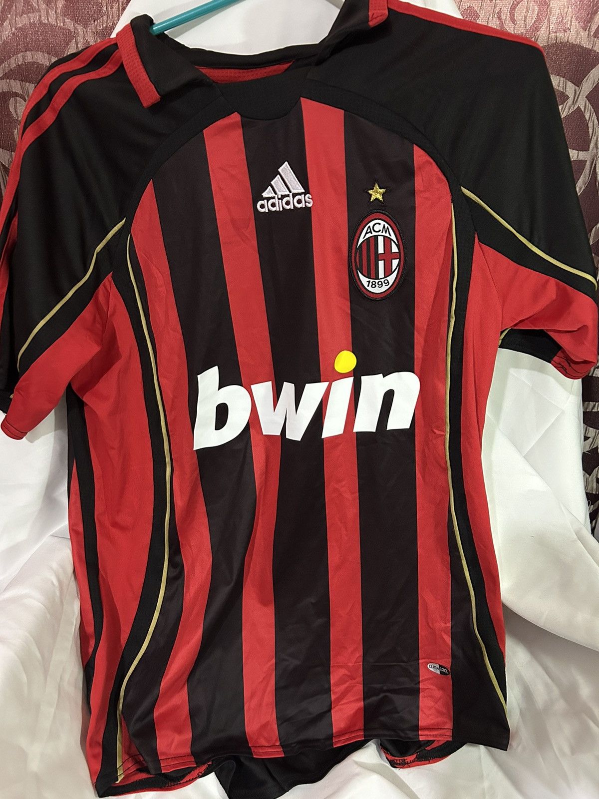 Adidas × Vintage Retro Ac Milan kit Size US S / EU 44-46 / 1 - 2 Thumbnail