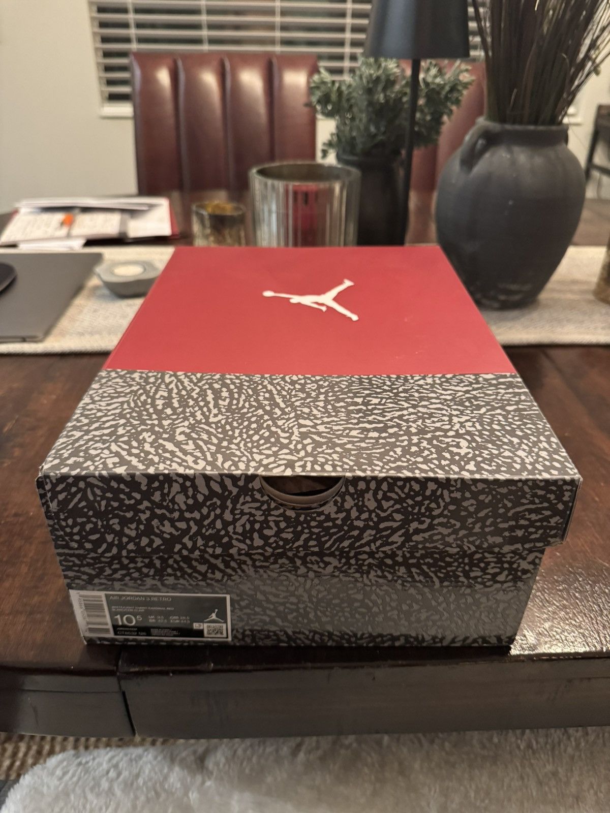 Nike Air Jordan 3 Cardinal Size US 10.5 / EU 43-44 - 7 Thumbnail