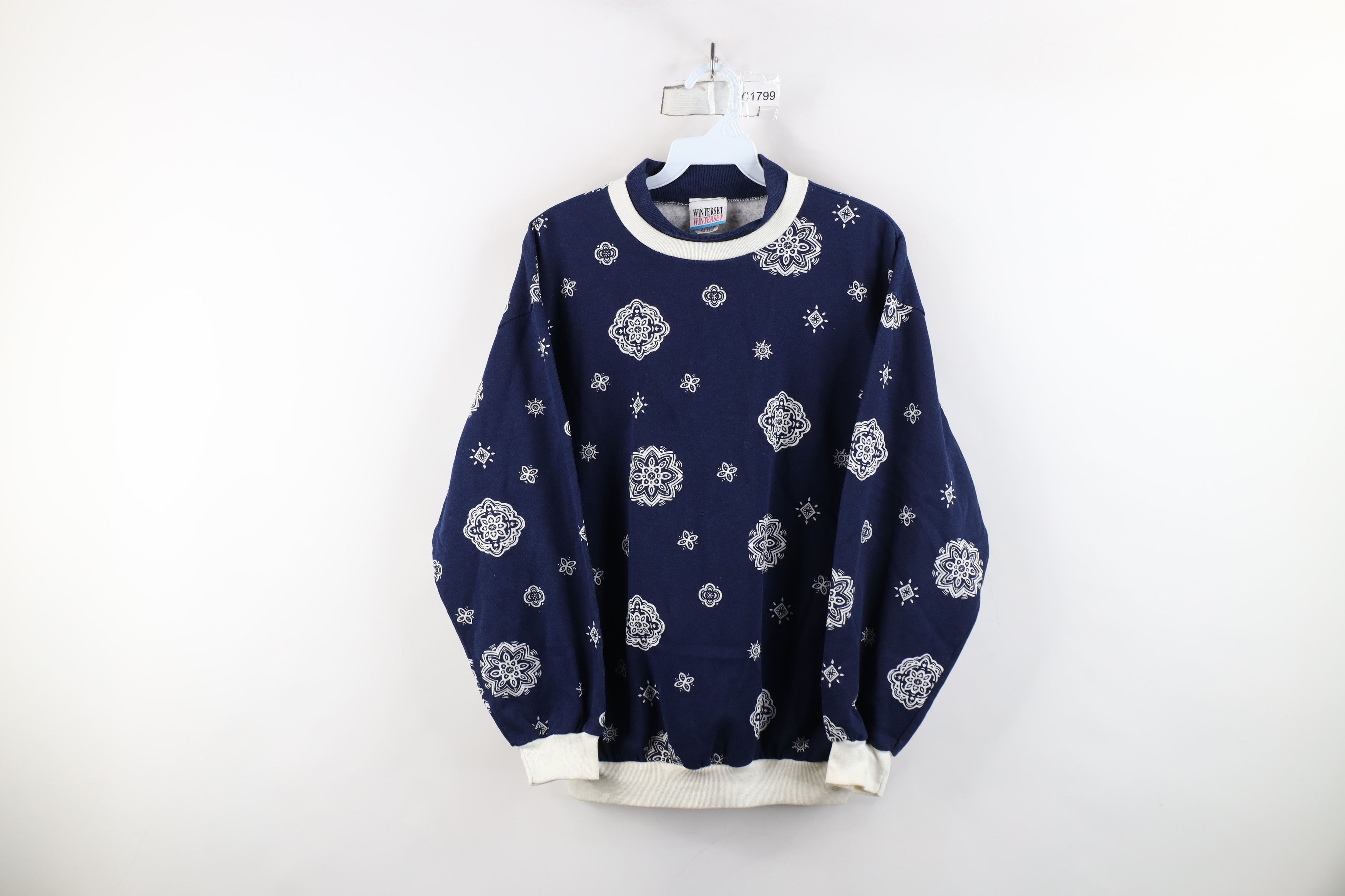 Vintage Deadstock Vintage 90s Streetwear Crewneck Sweatshirt USA Size M / US 6-8 / IT 42-44 - 1 Thumbnail