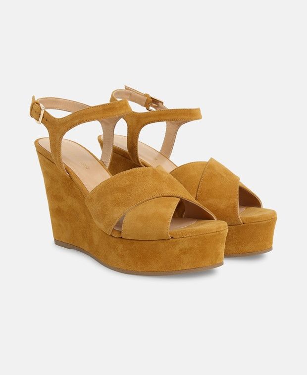 Sergio Rossi Astor Mais Wedge sandals Size US 10.5 / IT 40.5 - 1 Thumbnail
