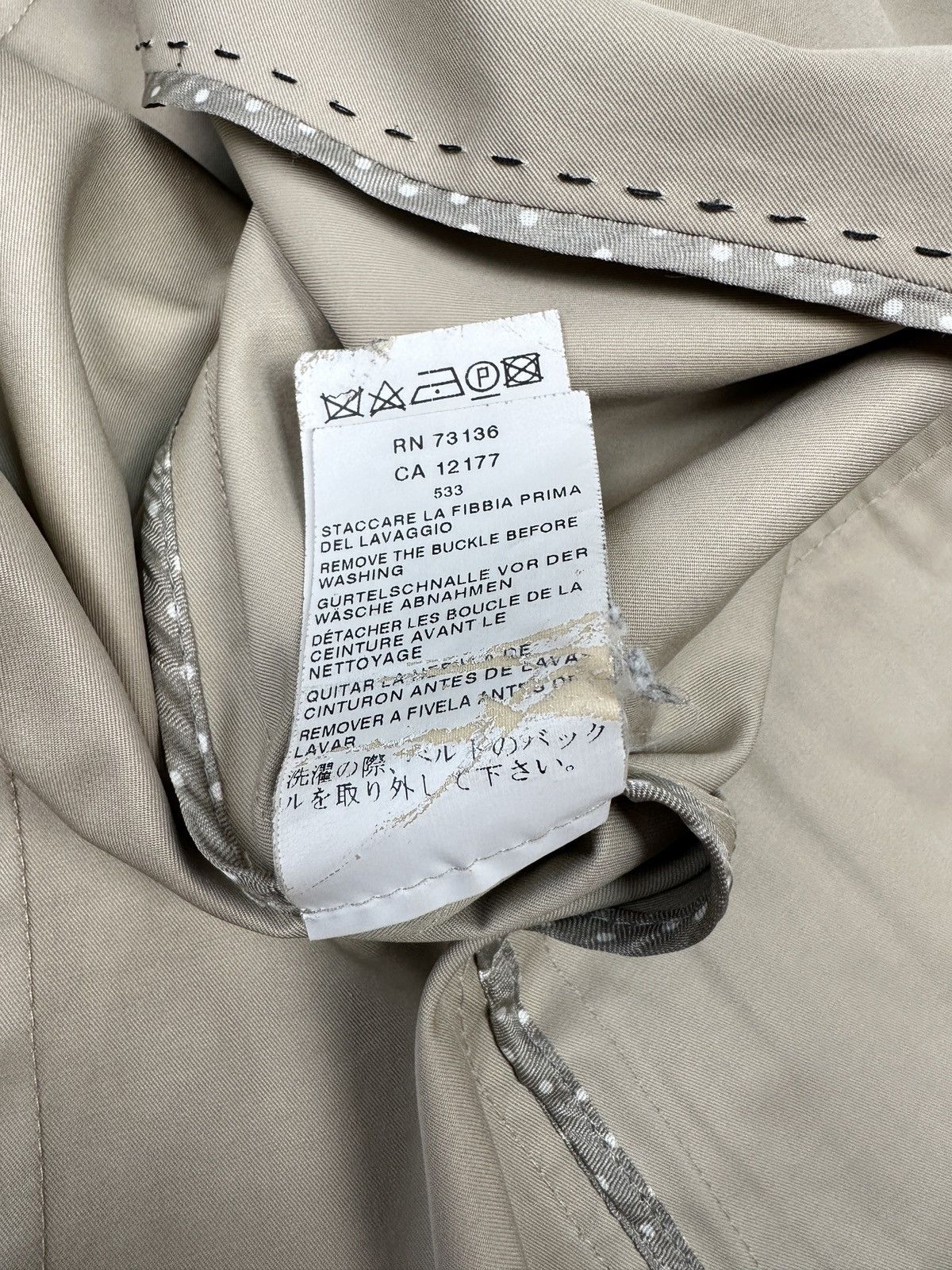 Weekend Max Mara Weekend Max Mara Double-Breasted Beige Trench Coat size 42 Size M / US 6-8 / IT 42-44 - 18 Thumbnail