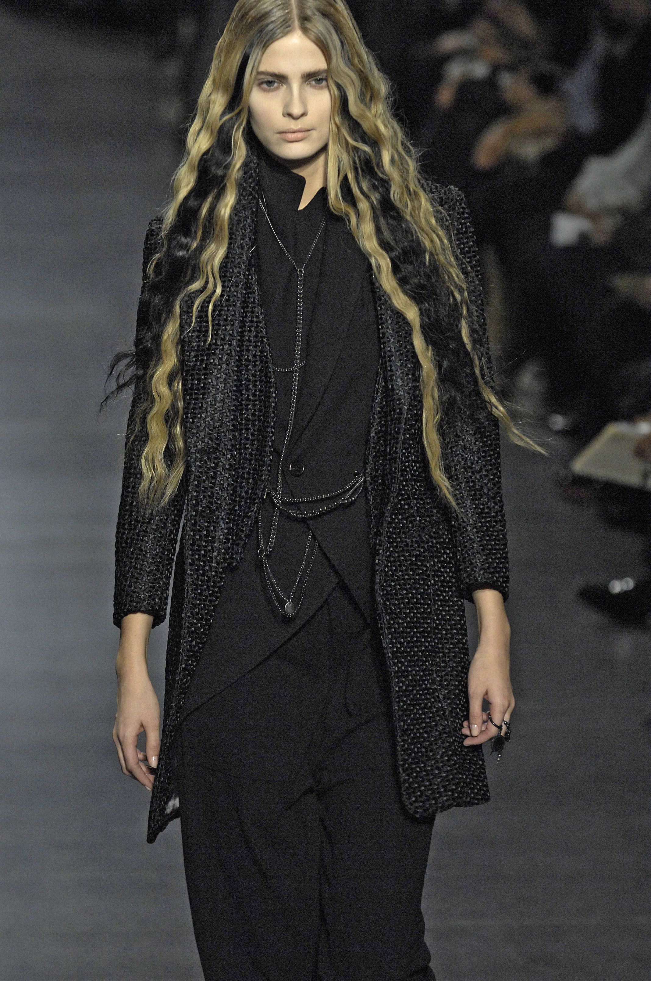 Ann Demeulemeester AW07 Jacquard coat Size US XS / EU 42 / 0 - 2 Thumbnail