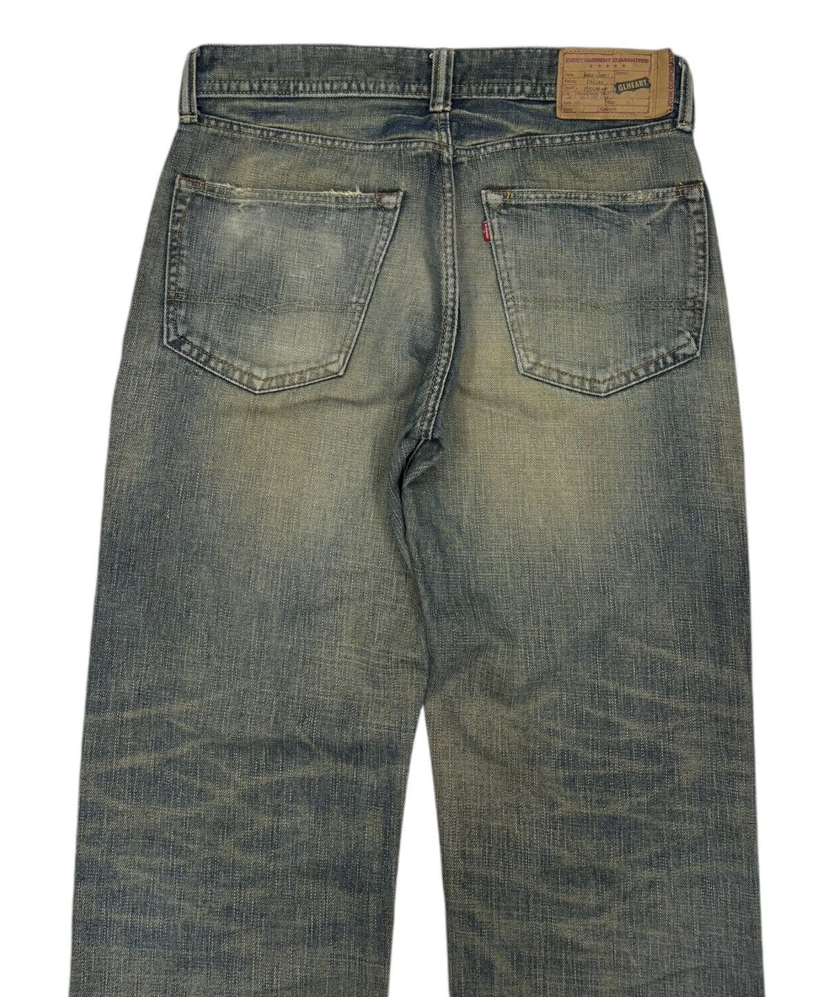 Diesel 🔥VINTAGE MUD WASH BAGGY JEANS GL HEART DENIM DIESEL STYLE Size US 33 - 6 Thumbnail