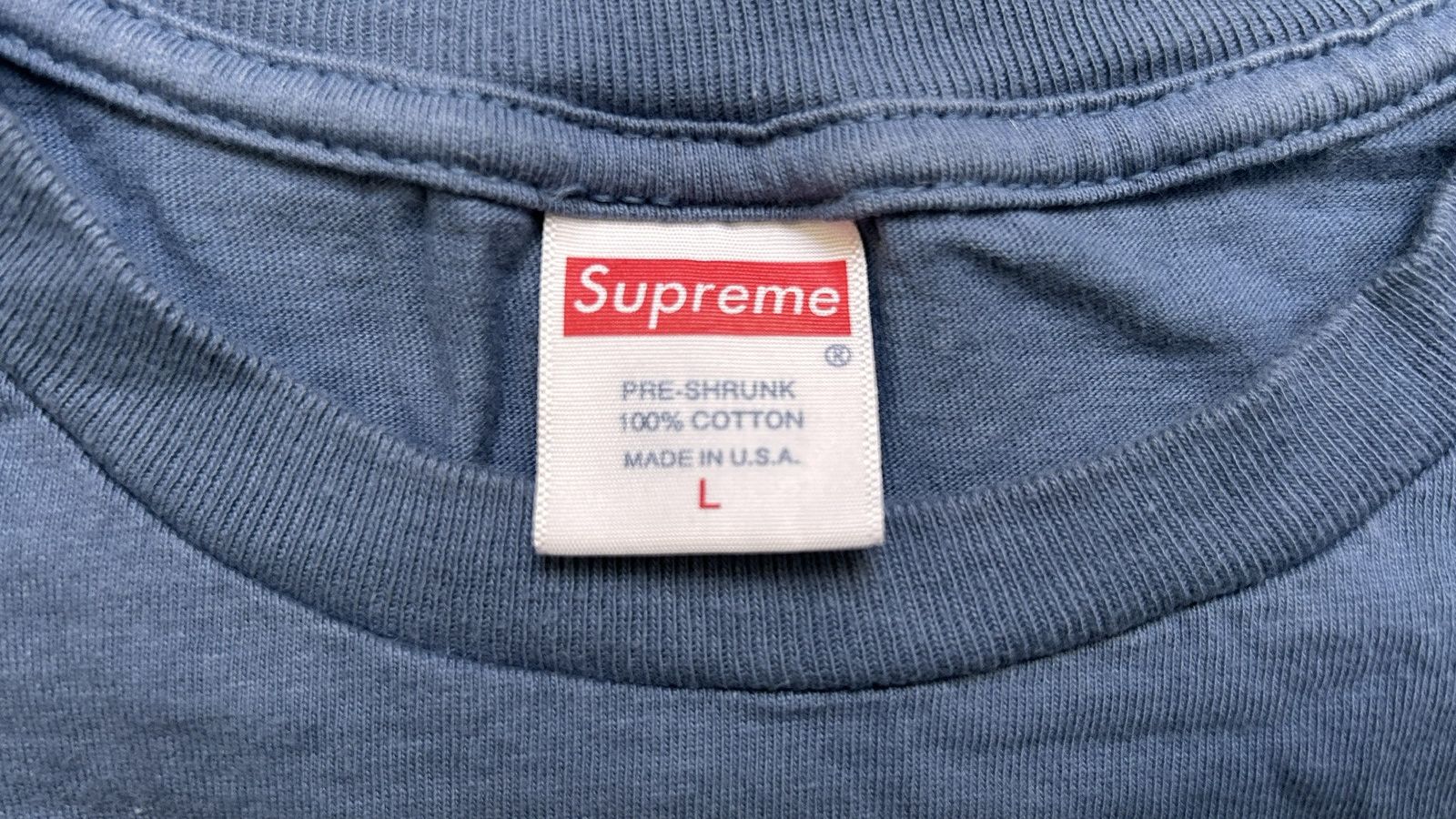 Supreme Supreme Blur Logo Tee Size US L / EU 52-54 / 3 - 3 Thumbnail