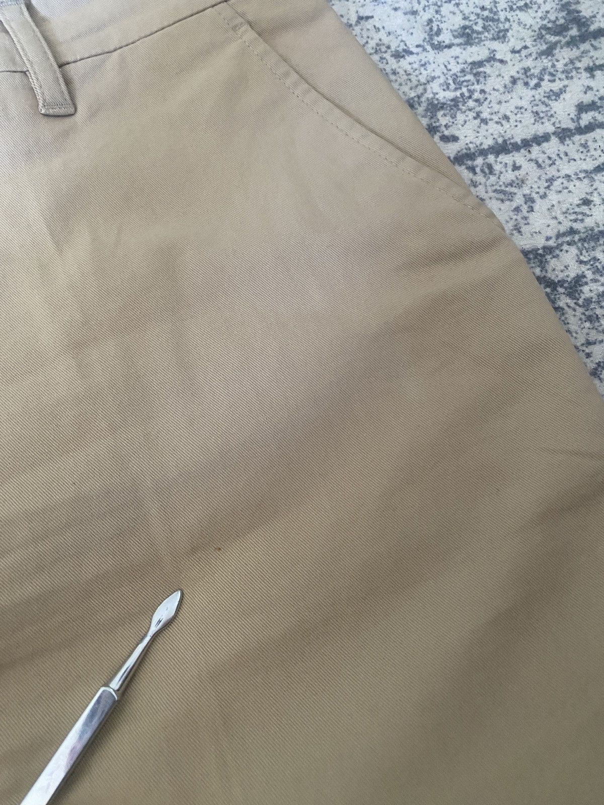 Prada Vintage beige luxury prada women pants Size 28" / US 6 / IT 42 - 8 Thumbnail