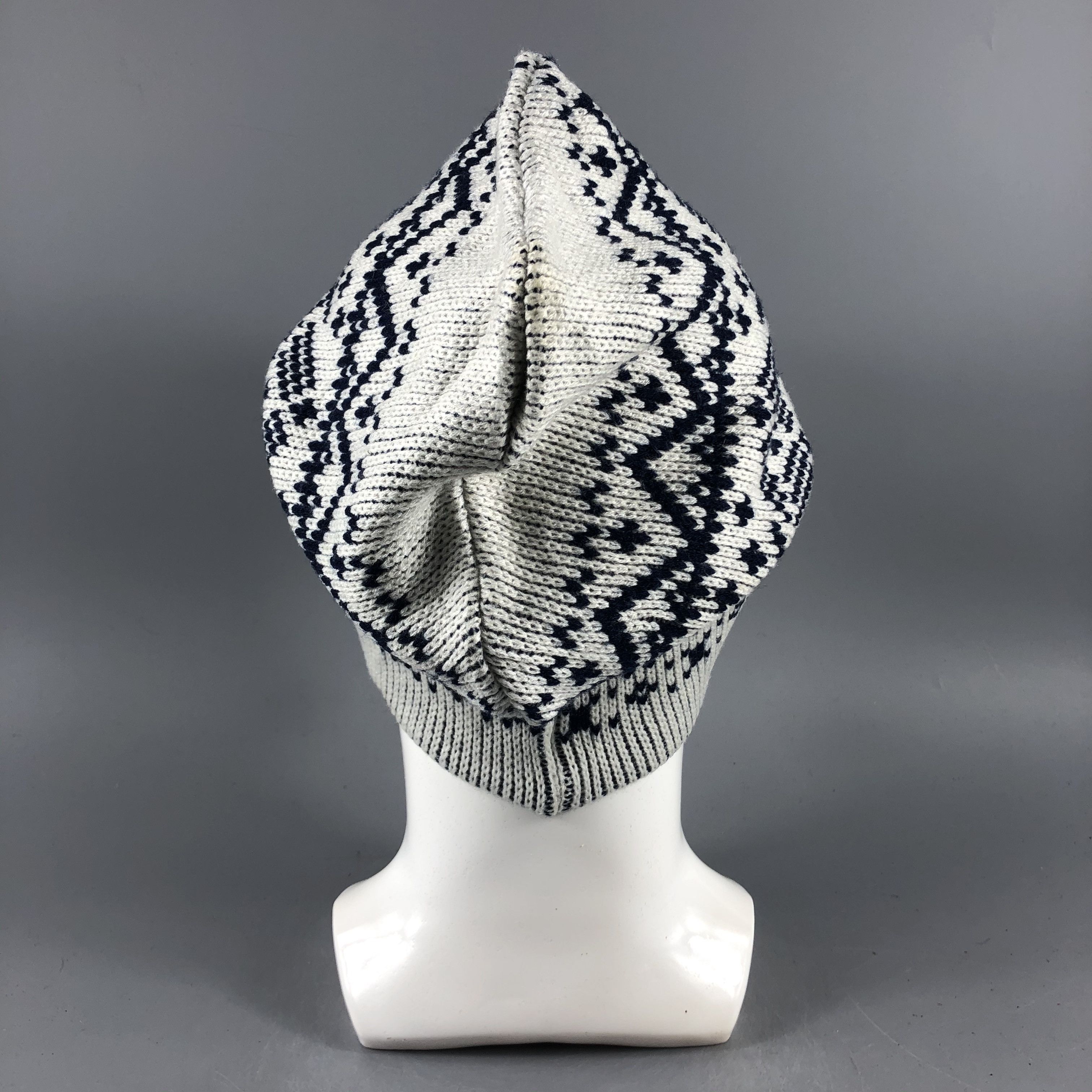 Japanese Brand × Vintage Unknown Fair Isle Beanie Snow Hat Snow Cap -D362 Size ONE SIZE - 3 Thumbnail