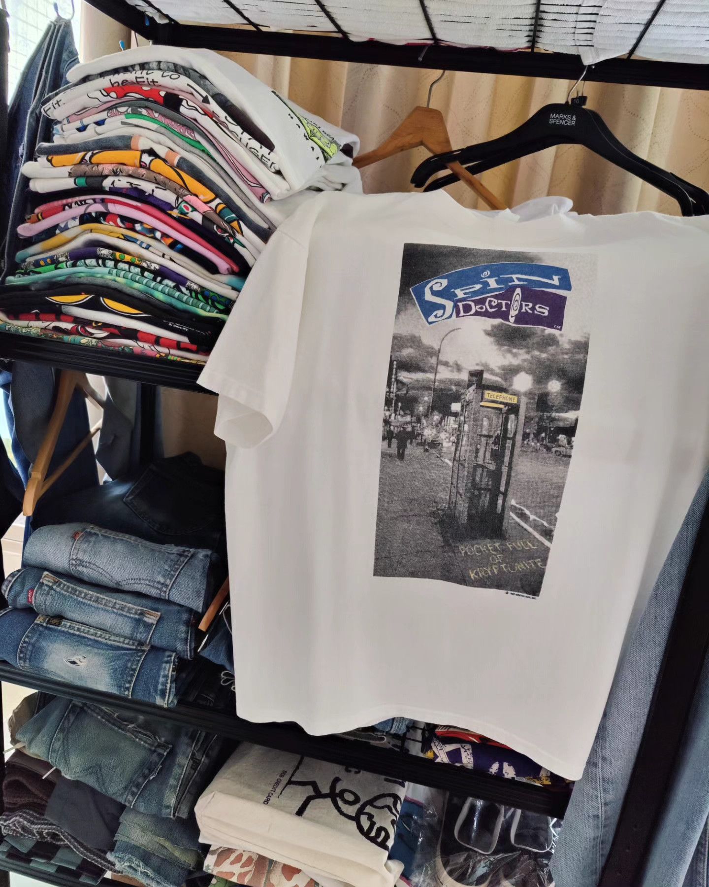 Band Tees vintage 90s Spin Doctors - Pocket Full of Kryptonite 1992 Size US L / EU 52-54 / 3 - 6 Thumbnail