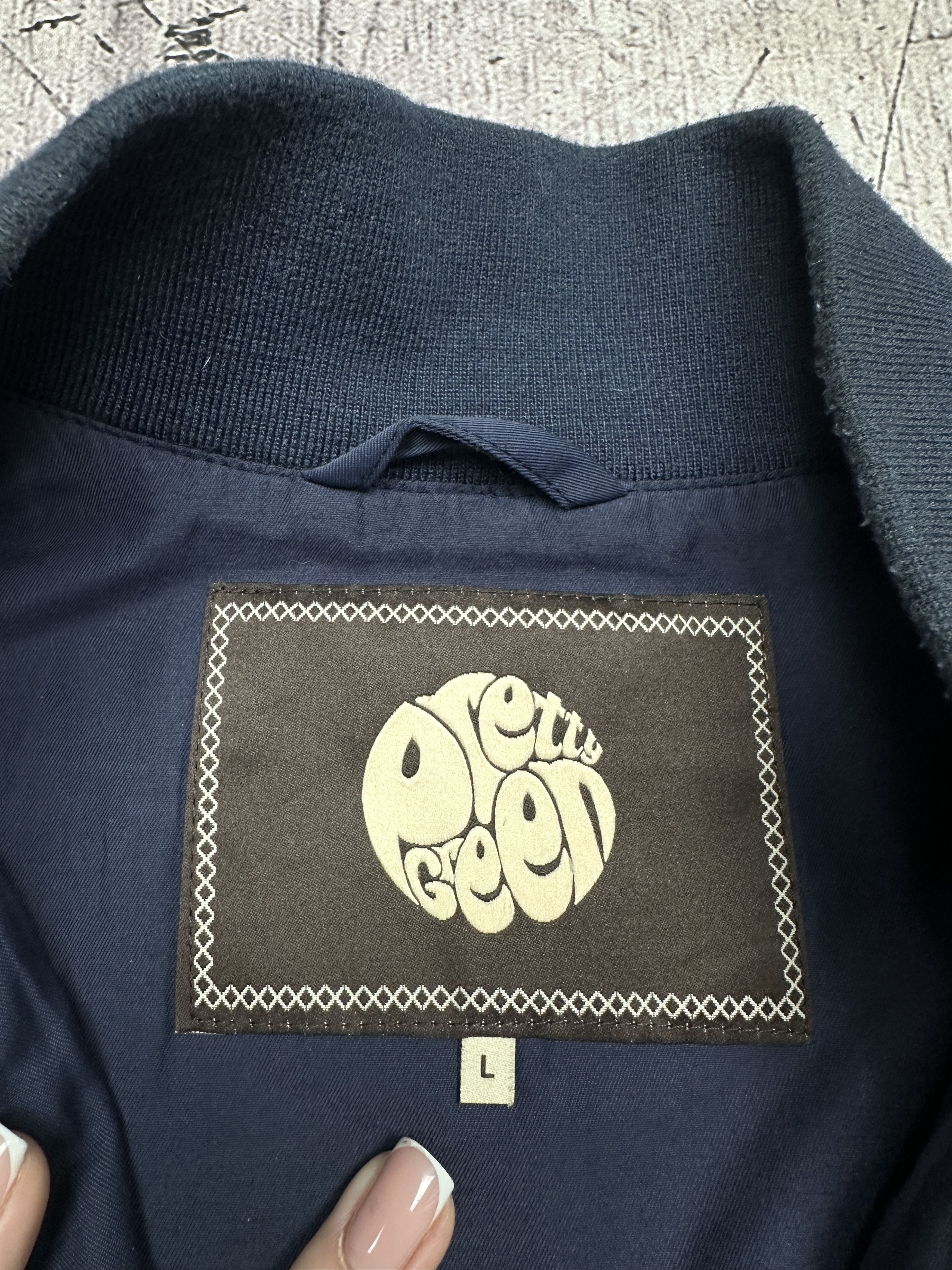 Pretty Green × Vintage Pretty Green Vintage Mens Bomber Jacket Size US L / EU 52-54 / 3 - 5 Thumbnail