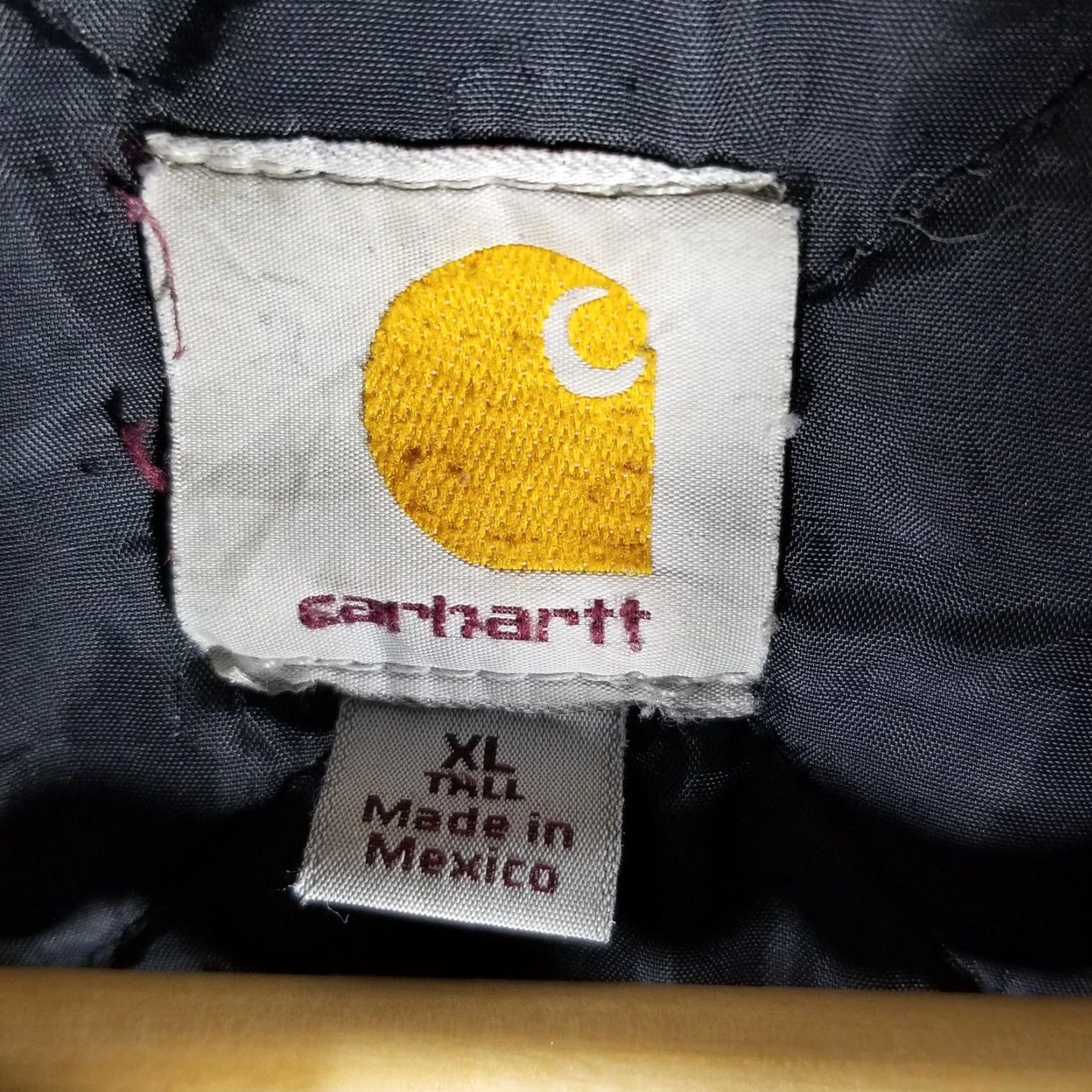 Carhartt VINTAGE Carhartt Coat Mens XLT Green Duck Canvas Quilted Workwear Distressed C23 MOS Size US XL / EU 56 / 4 - 6 Thumbnail