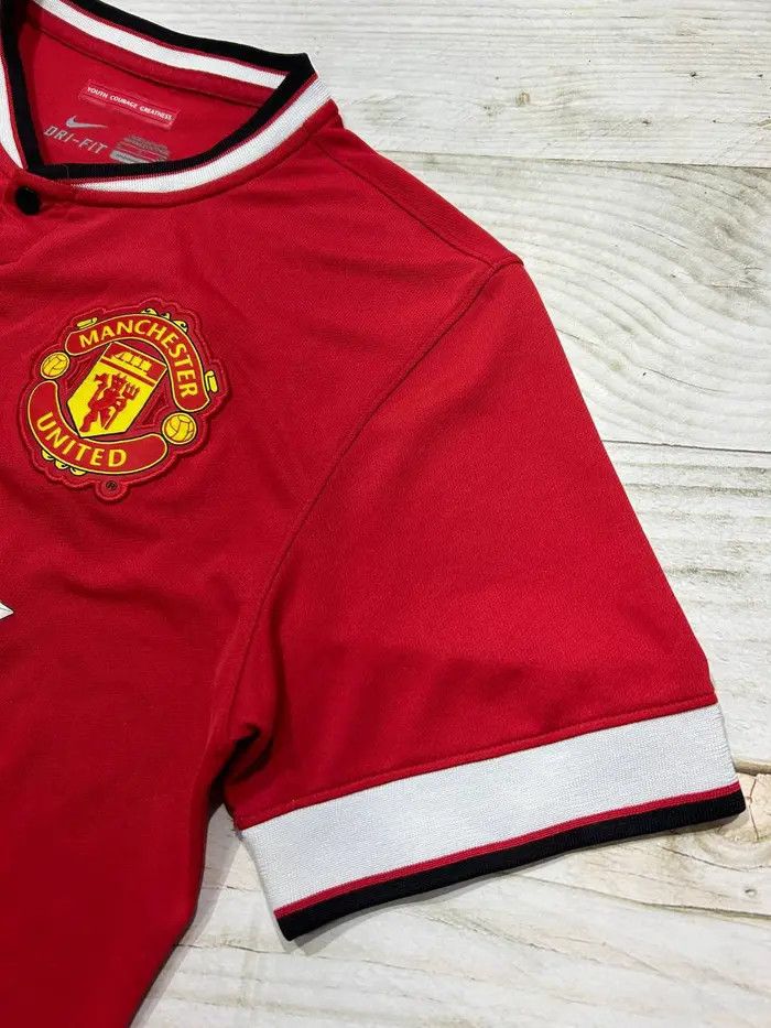 Nike Nike Manchester United 2014 2015 Home Football Shirt Jersey Size US S / EU 44-46 / 1 - 9 Thumbnail
