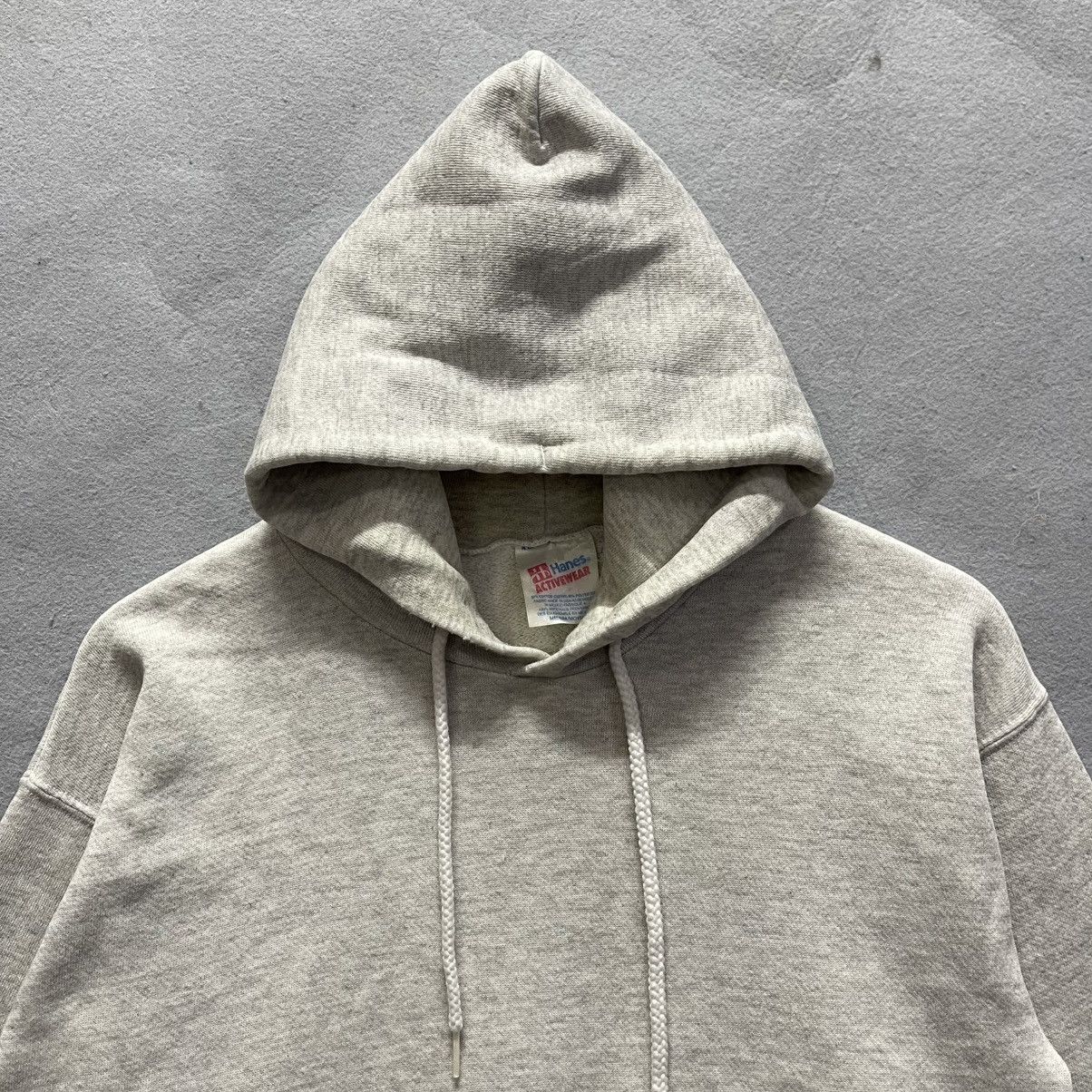 Hanes Vintage Hanes Activewear Hoodie — Classic Heather Gray Size US M / EU 48-50 / 2 - 2 Thumbnail