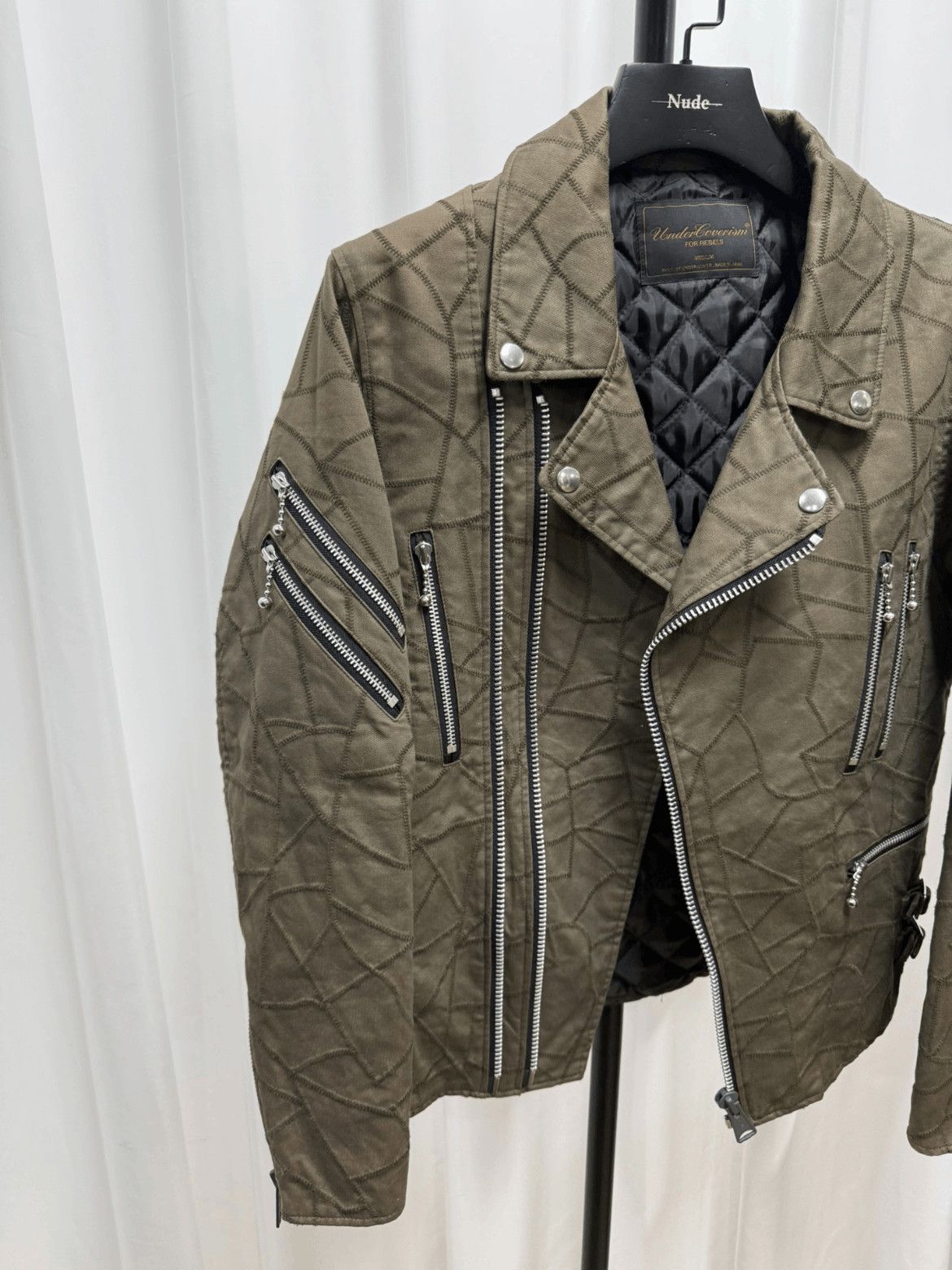 Undercover Undercover 03AW SCAB Cotton Filled Bike Jacket Size US M / EU 48-50 / 2 - 3 Thumbnail