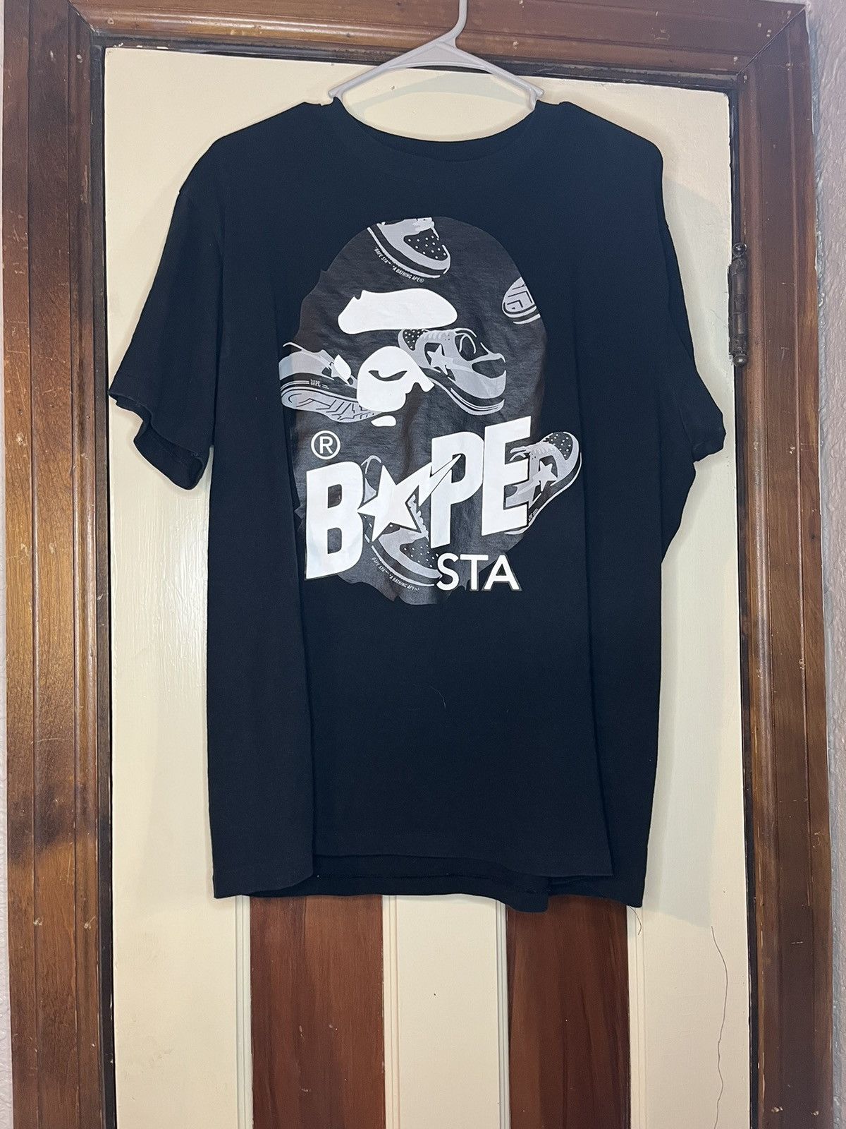 Bape Random Bape Sta Big Ape Head Tee Size US XL / EU 56 / 4 - 1 Thumbnail