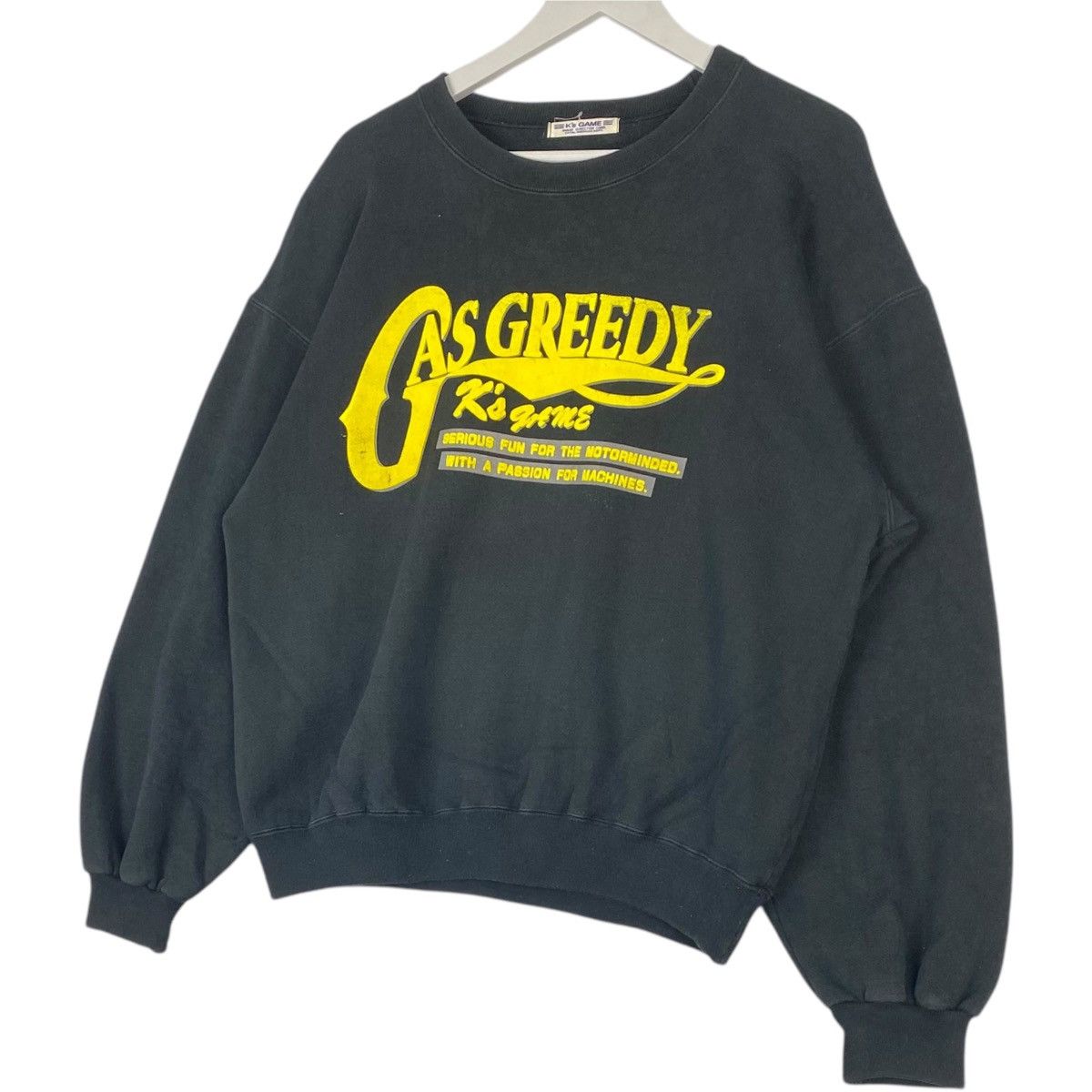 Vintage Vintage K’s Game Printed Crewneck Sweatshirt Black Size M Size US M / EU 48-50 / 2 - 2 Thumbnail