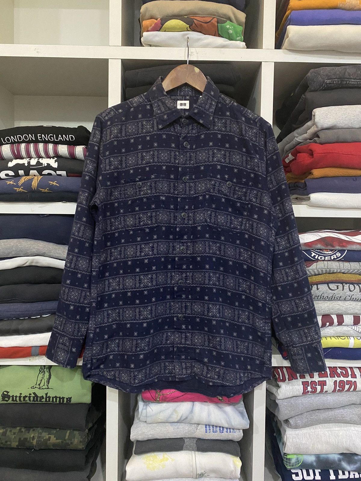 Flannel × Uniqlo Uniqlo Button Up Size US M / EU 48-50 / 2 - 1 Thumbnail