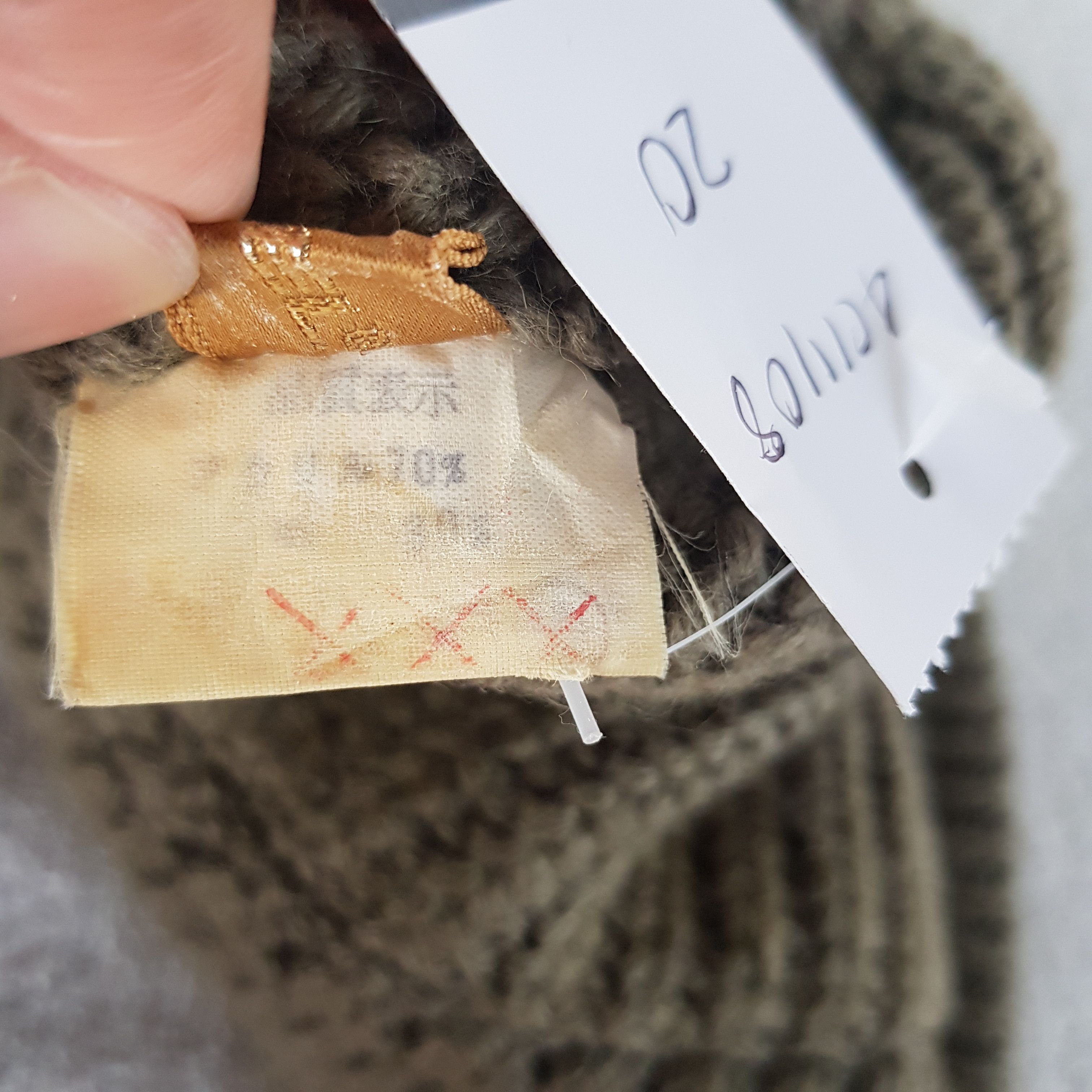 Lancel Vintage 90s Lancel Beanie Cable Knit Aran Isle Snow Caps Hat Size ONE SIZE - 9 Thumbnail