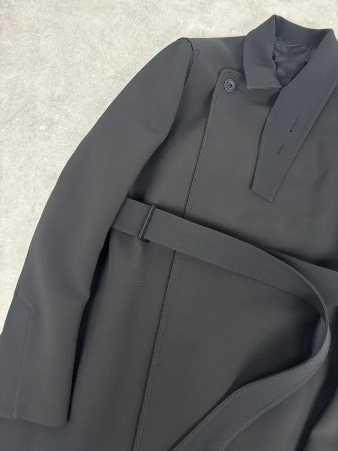 Rick Owens AW2016 Rick Owens Black Wool Belted Coat Size US L / EU 52-54 / 3 - 8 Thumbnail