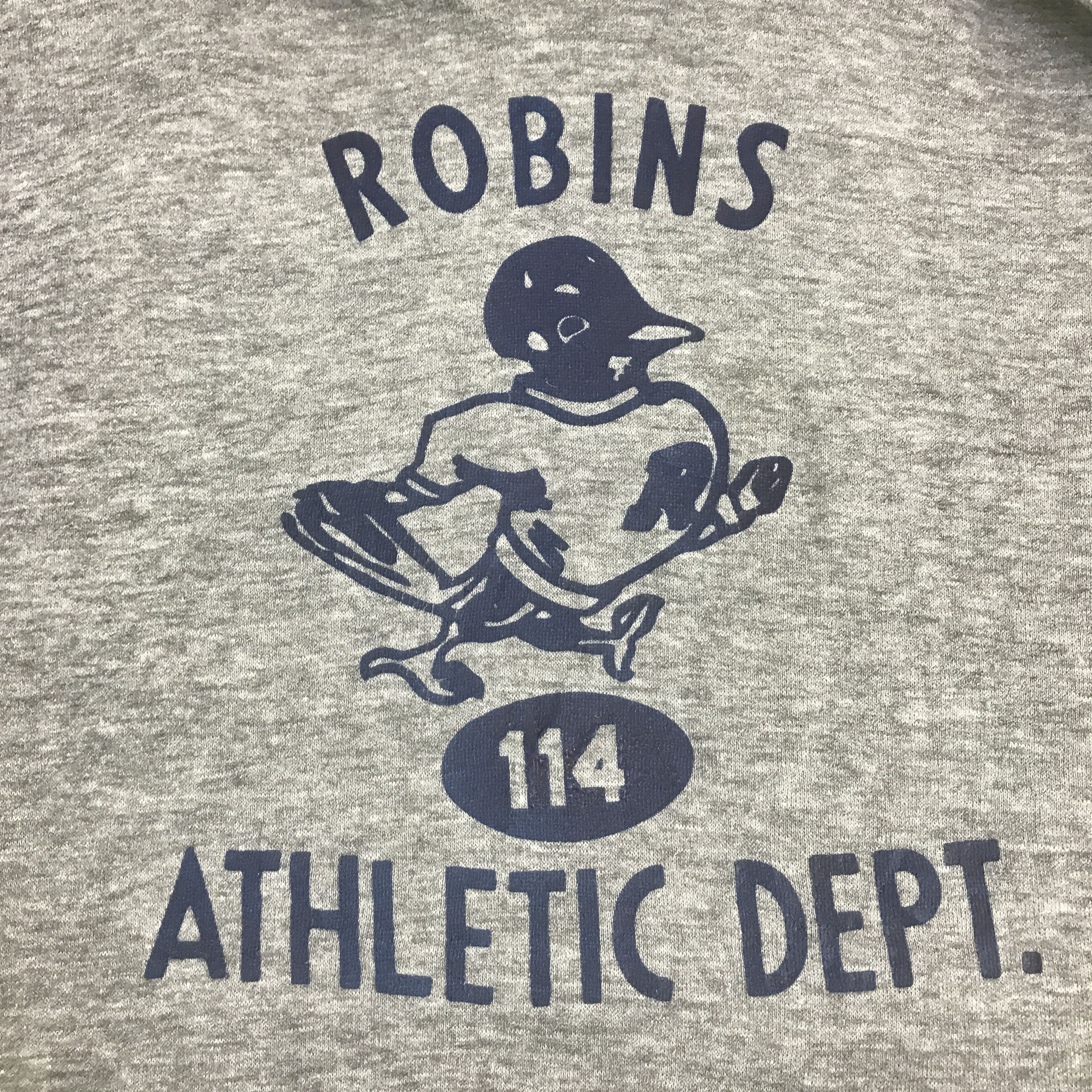 Vintage VTG ROBINS RUSSELL ATHLETIC HOODIE SWEATSHIRT K127B10 Size US L / EU 52-54 / 3 - 9 Thumbnail