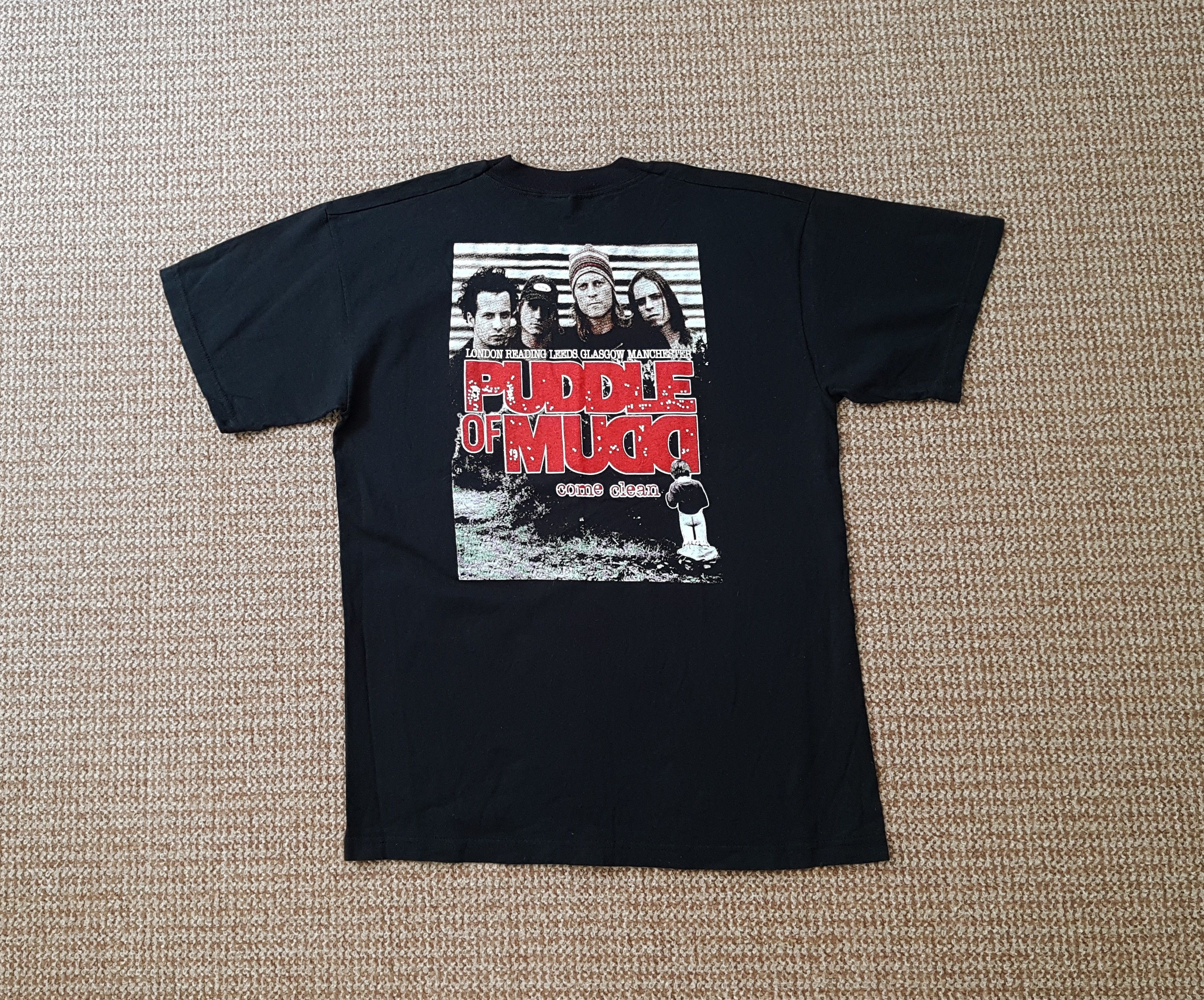 Band Tees Vintage Puddle of Mudd Come Clean Band Tee T Shirt Size US L / EU 52-54 / 3 - 2 Thumbnail