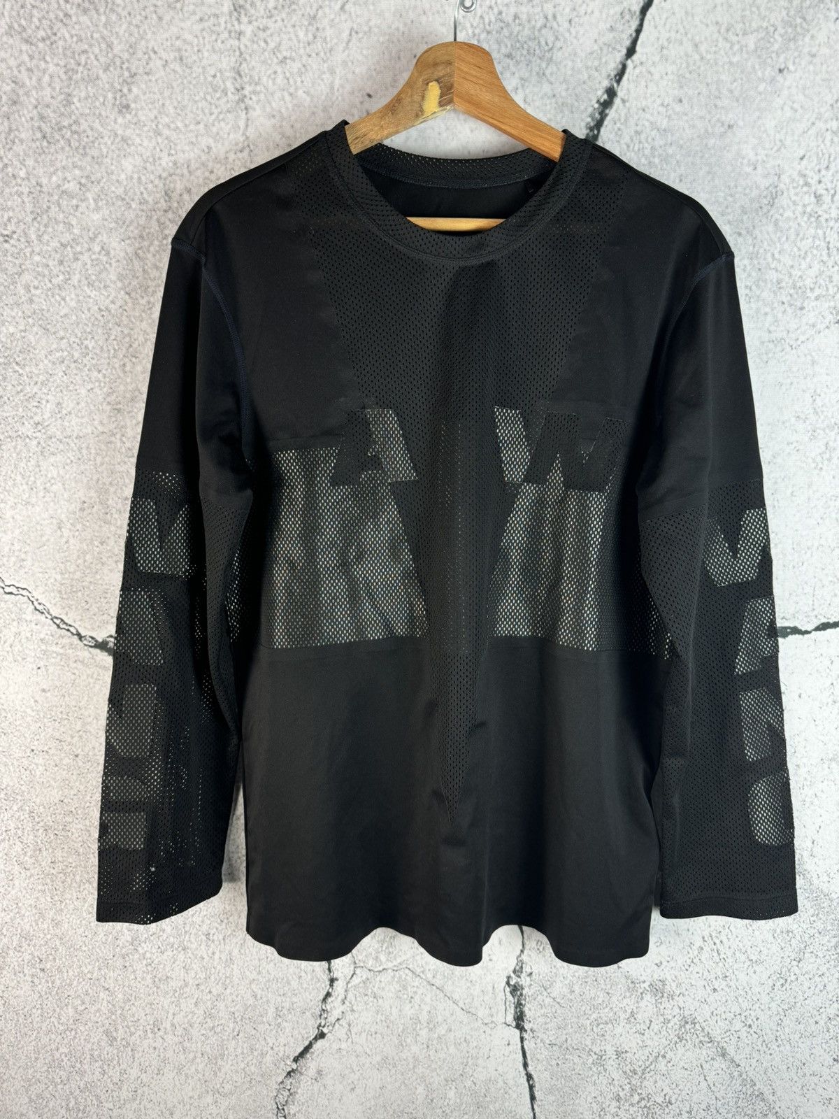 Alexander Wang Alexander Wang x H&M reflective mesh long sleeve tee Size US S / EU 44-46 / 1 - 1 Thumbnail