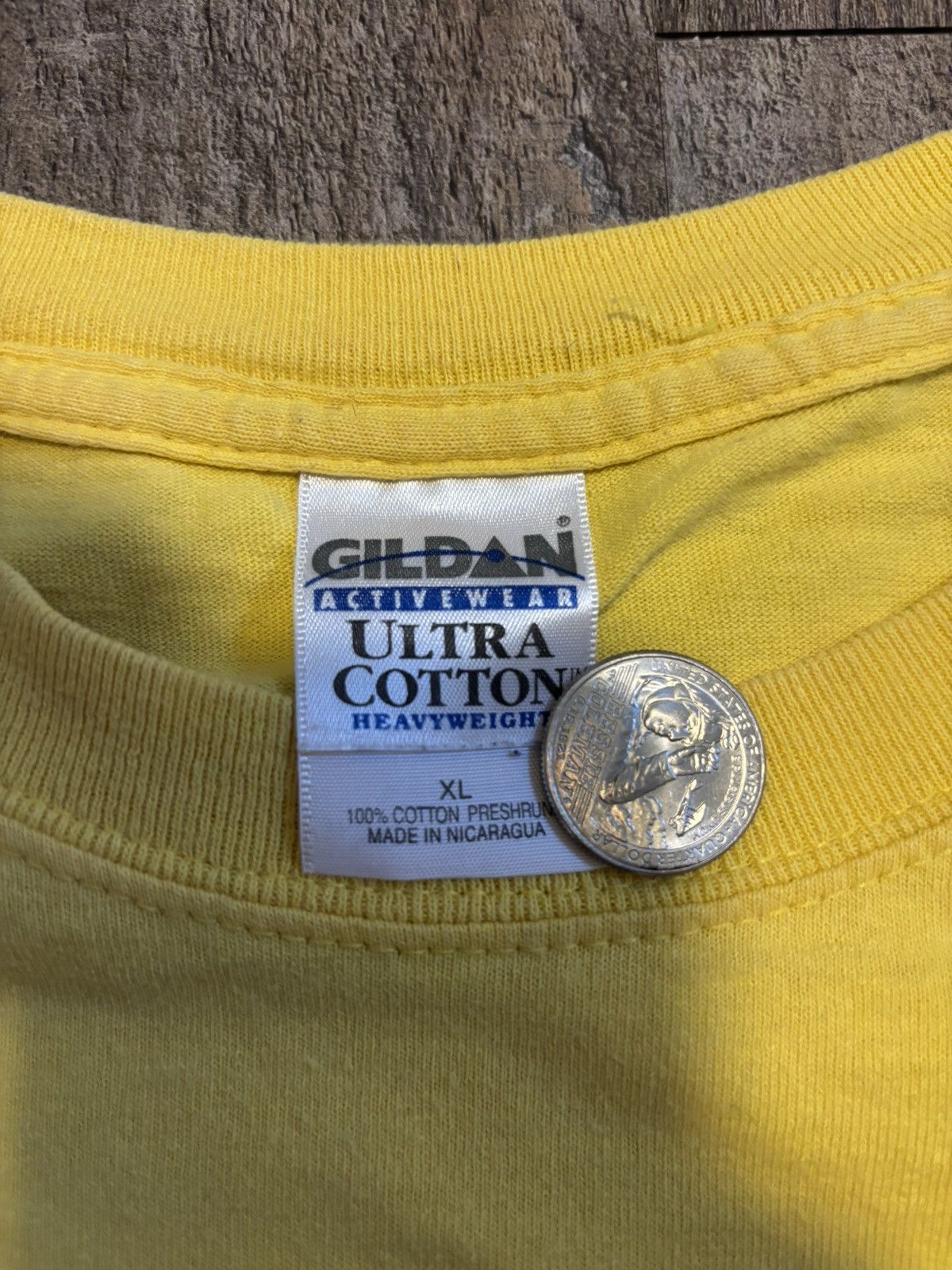 Gildan Vintage Brew Thru Graphic Tee Shirt Outer Banks OBX Size US XL / EU 56 / 4 - 3 Thumbnail