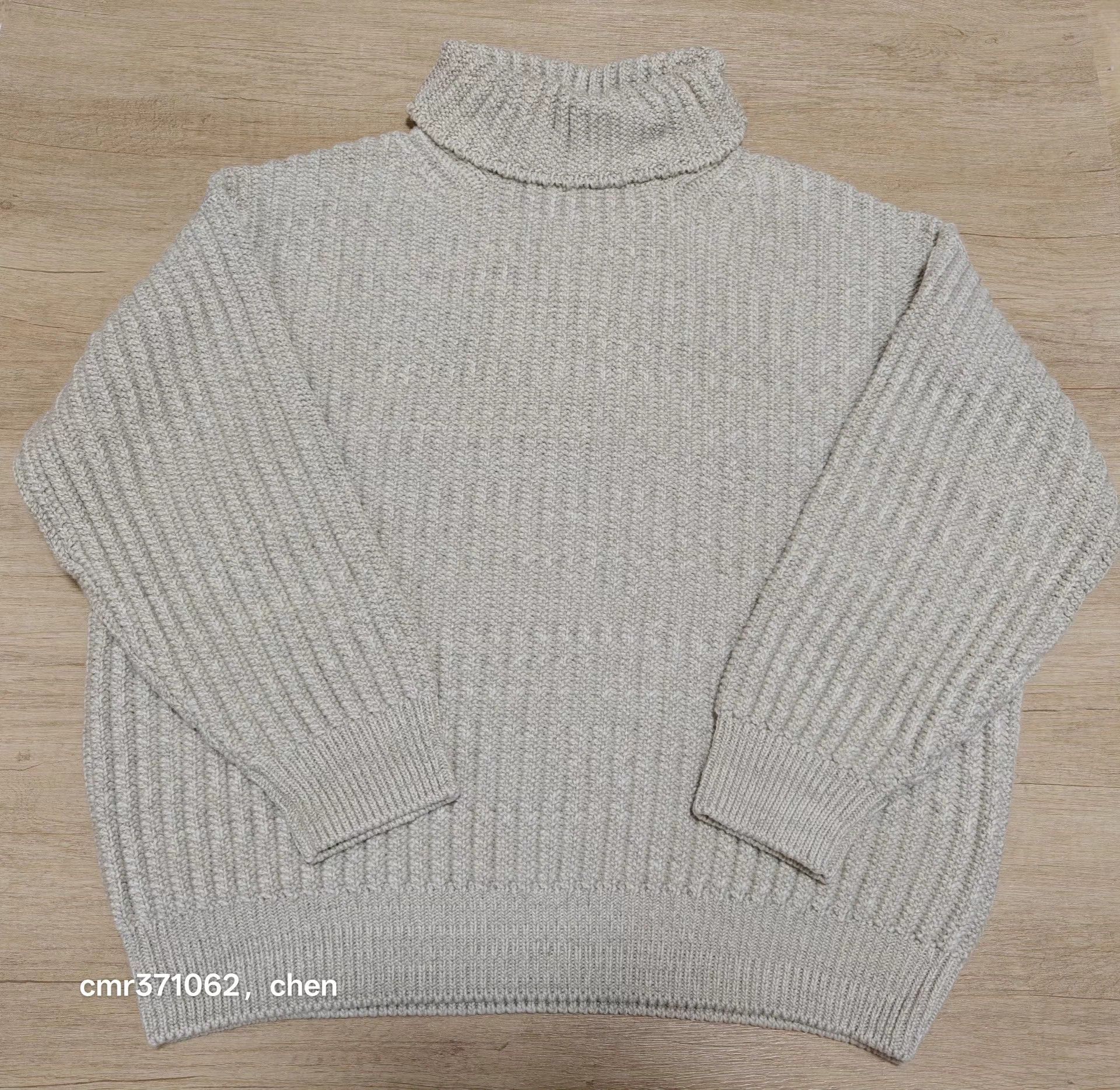 Visvim visvim 21aw amplus t-neck knit ivory 2 wool-linen handknit Size US M / EU 48-50 / 2 - 1 Thumbnail