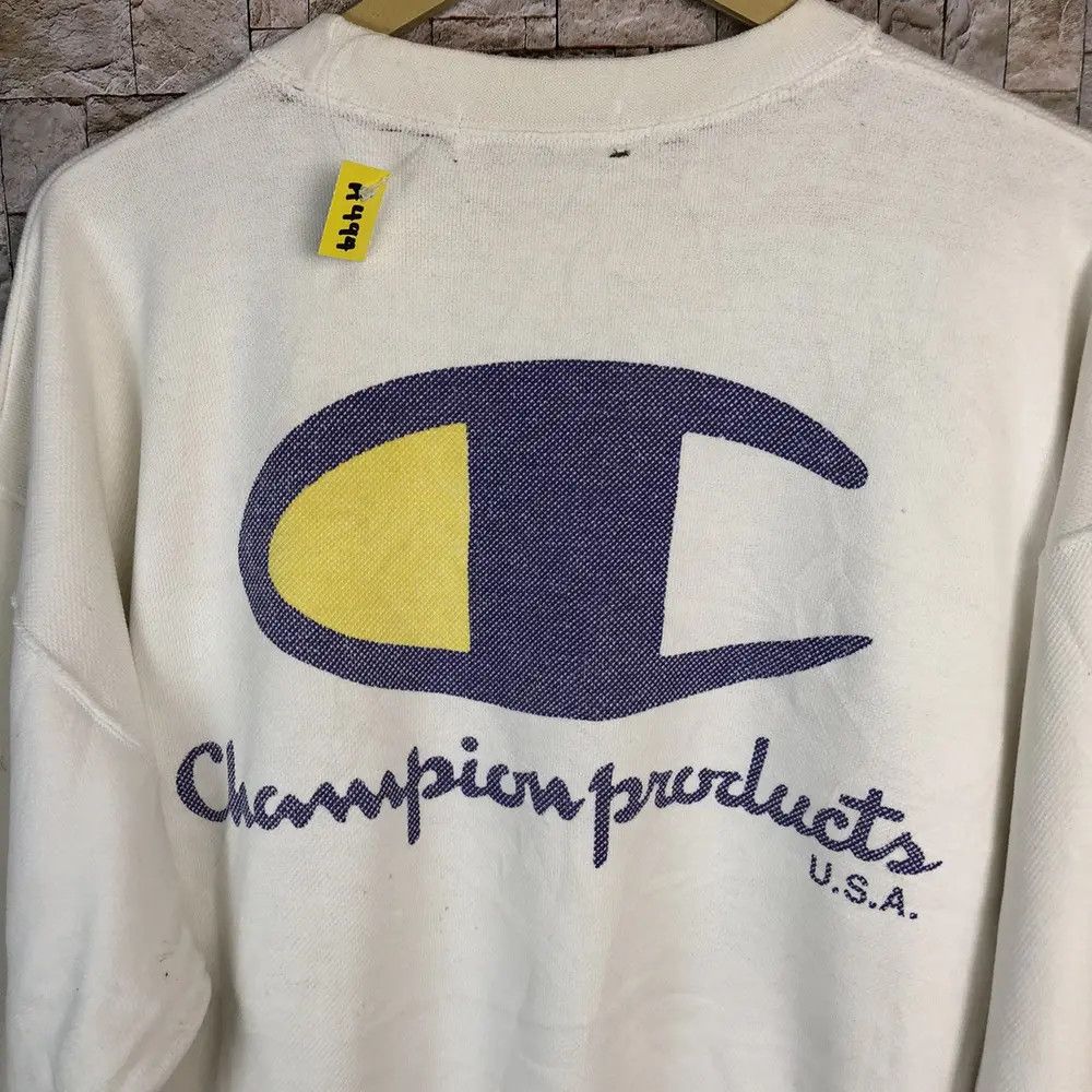 Champion 95' Champion Fukushima Marathon b4 nuclear sweatshirt #A494 Size US XL / EU 56 / 4 - 14 Thumbnail