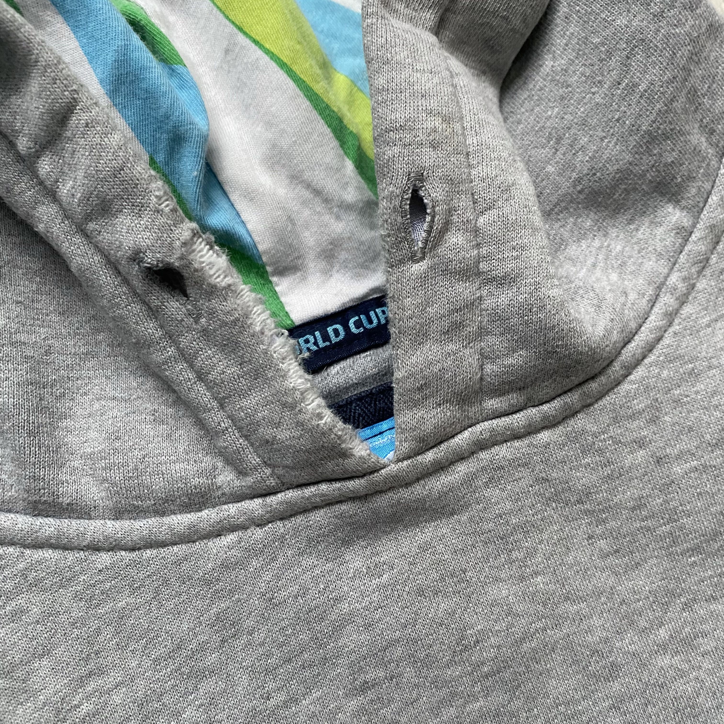 Canterbury of New Zealand 🔥Vintage TRASHED Rugby England Hoodie Canterbury Y2K Size US L / EU 52-54 / 3 - 6 Thumbnail