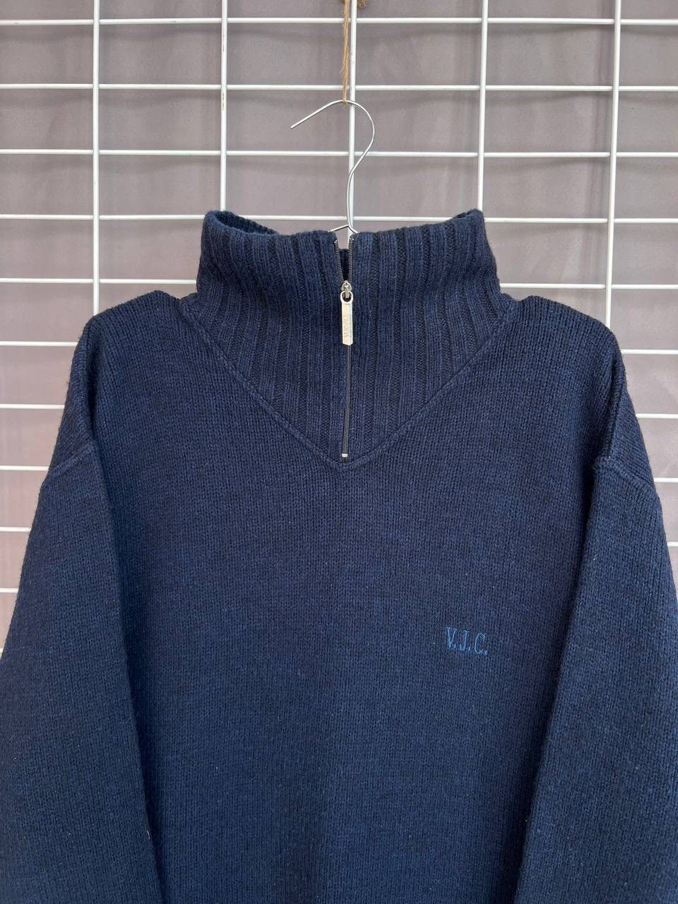 Versace Jeans Couture Versace Jeans Couture Half Zip Vintage Sweater Mens Size L Size US L / EU 52-54 / 3 - 2 Thumbnail