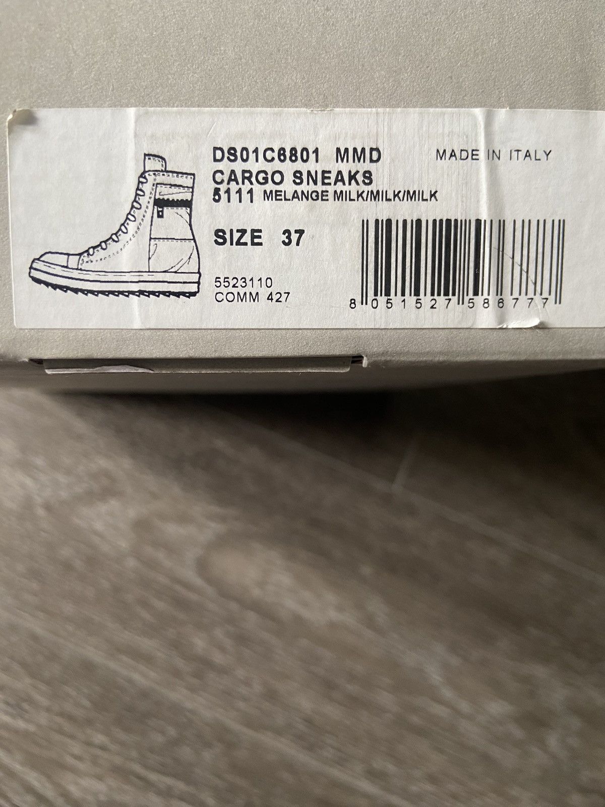 Rick Owens Rick Owens ramones cargo sneakers Size US 7 / IT 37 - 9 Thumbnail
