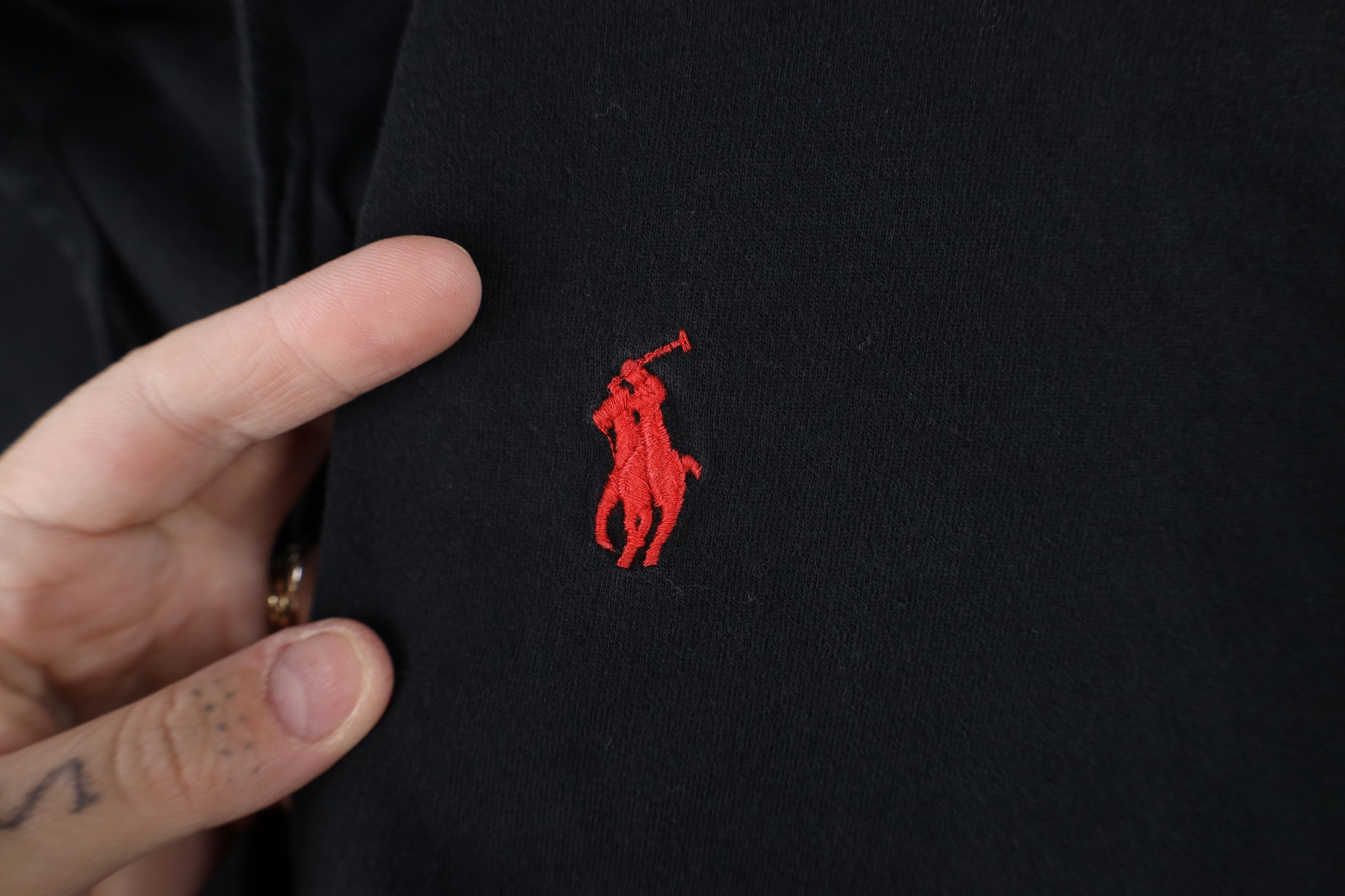 Ralph Lauren × Vintage Ralph Lauren Logo Lightweight Hooded Long Sleeve T-Shirt Size US XXL / EU 58 / 5 - 4 Thumbnail