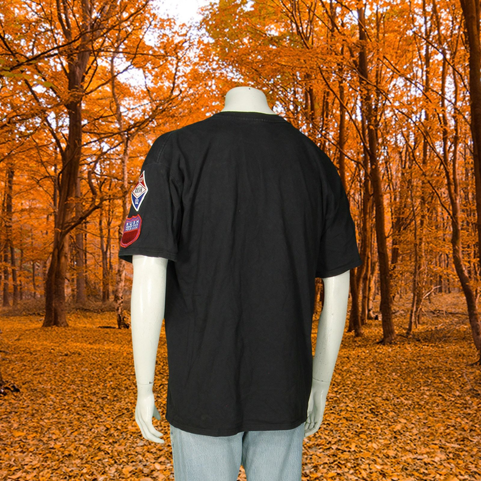 Other Y2K Vintage Rush Vapor Trails Tour 2002 Patch Band T Shirt Size US XL / EU 56 / 4 - 3 Thumbnail