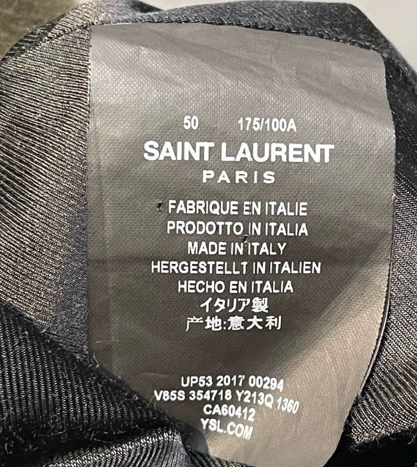 Saint Laurent/Saint Laurent Slp green wool ba 2412-Nextarrow