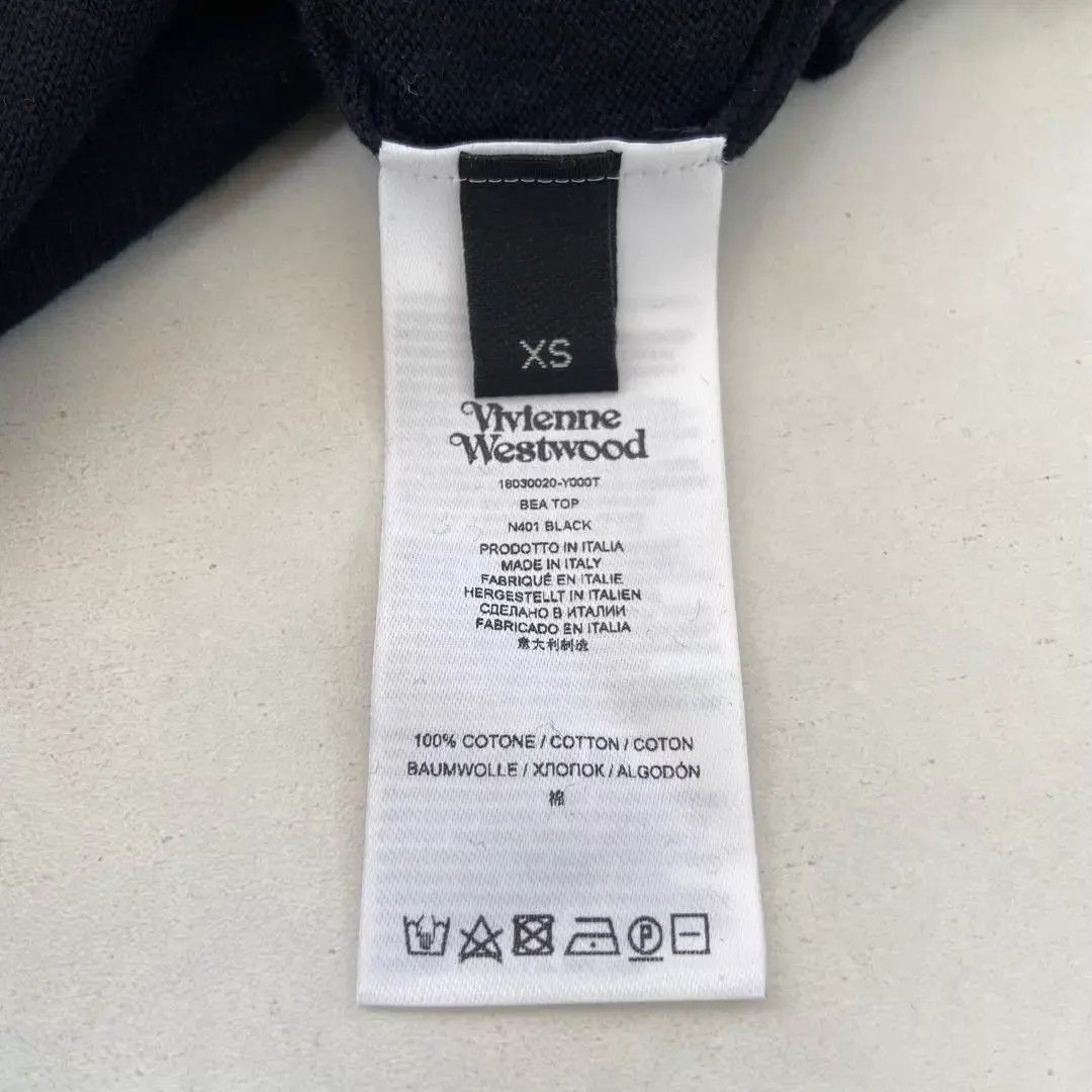 Vivienne Westwood Vivienne Westwood Black Knit Top XS Size XS / US 0-2 / IT 36-38 - 6 Thumbnail