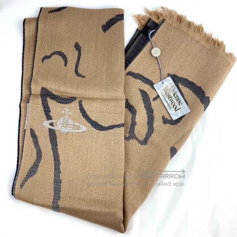 Vivienne Westwood Vivienne Westwood size 156*36 cm Wool Scarf Size ONE SIZE - 2 Thumbnail