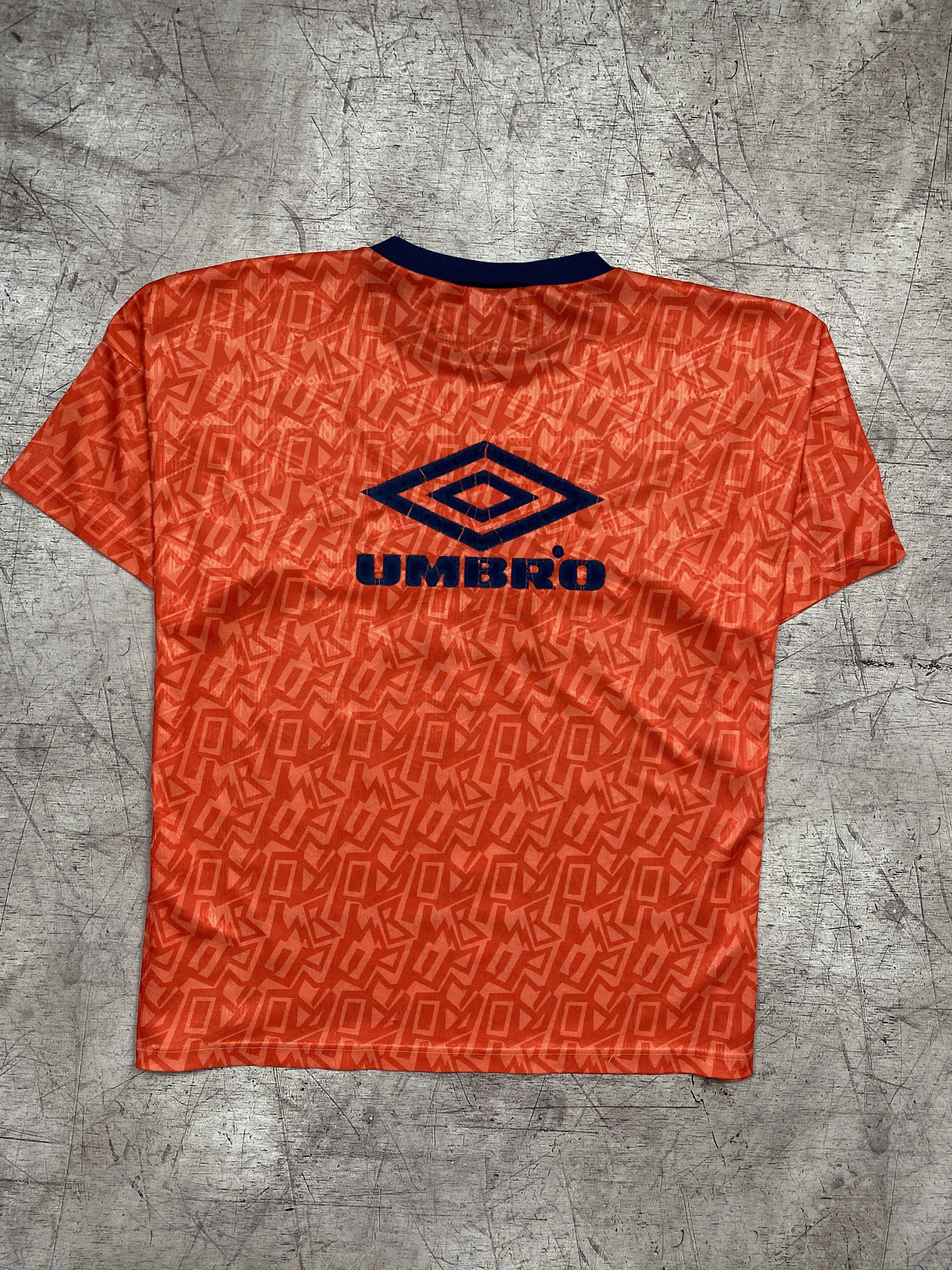 Umbro × Vintage Umbro Pro Training Vintage Mens Crew Neck T-Shirt Size US L / EU 52-54 / 3 - 7 Thumbnail
