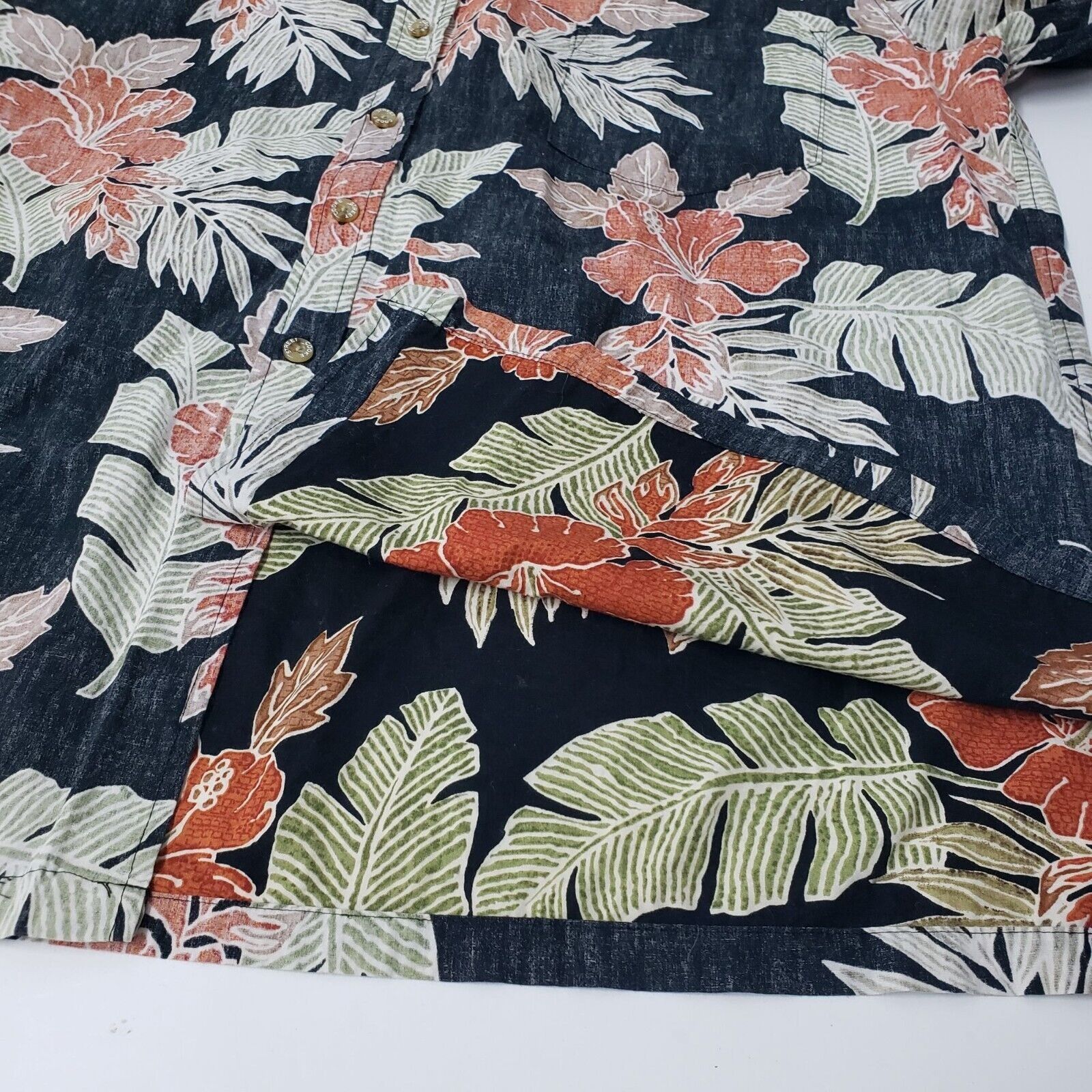 Designer Cooke Street Hawaiian Floral Shirt Mens Size XL Reverse Size XL / US 12-14 / IT 48-50 - 4 Thumbnail