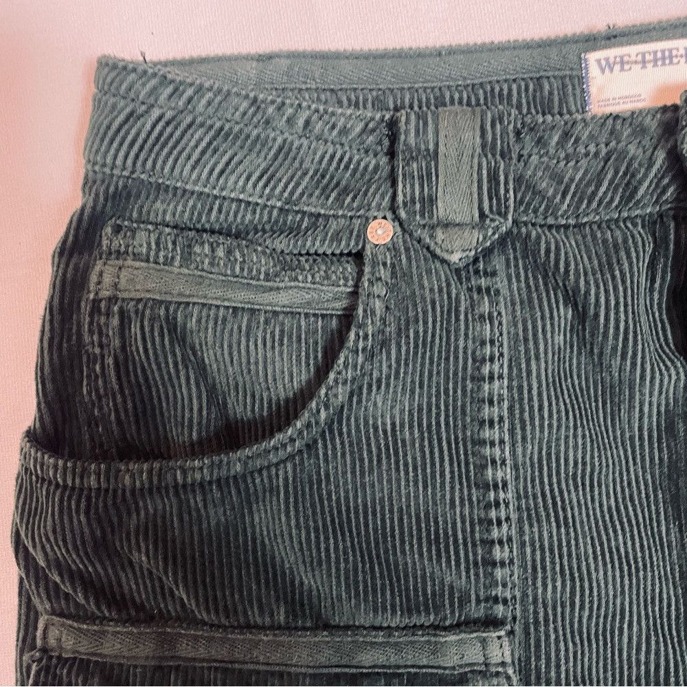 Free People NWT New Free People London Calling Low Rise Tapered Leg Gre Size 30" / US 8 / IT 44 - 9 Thumbnail